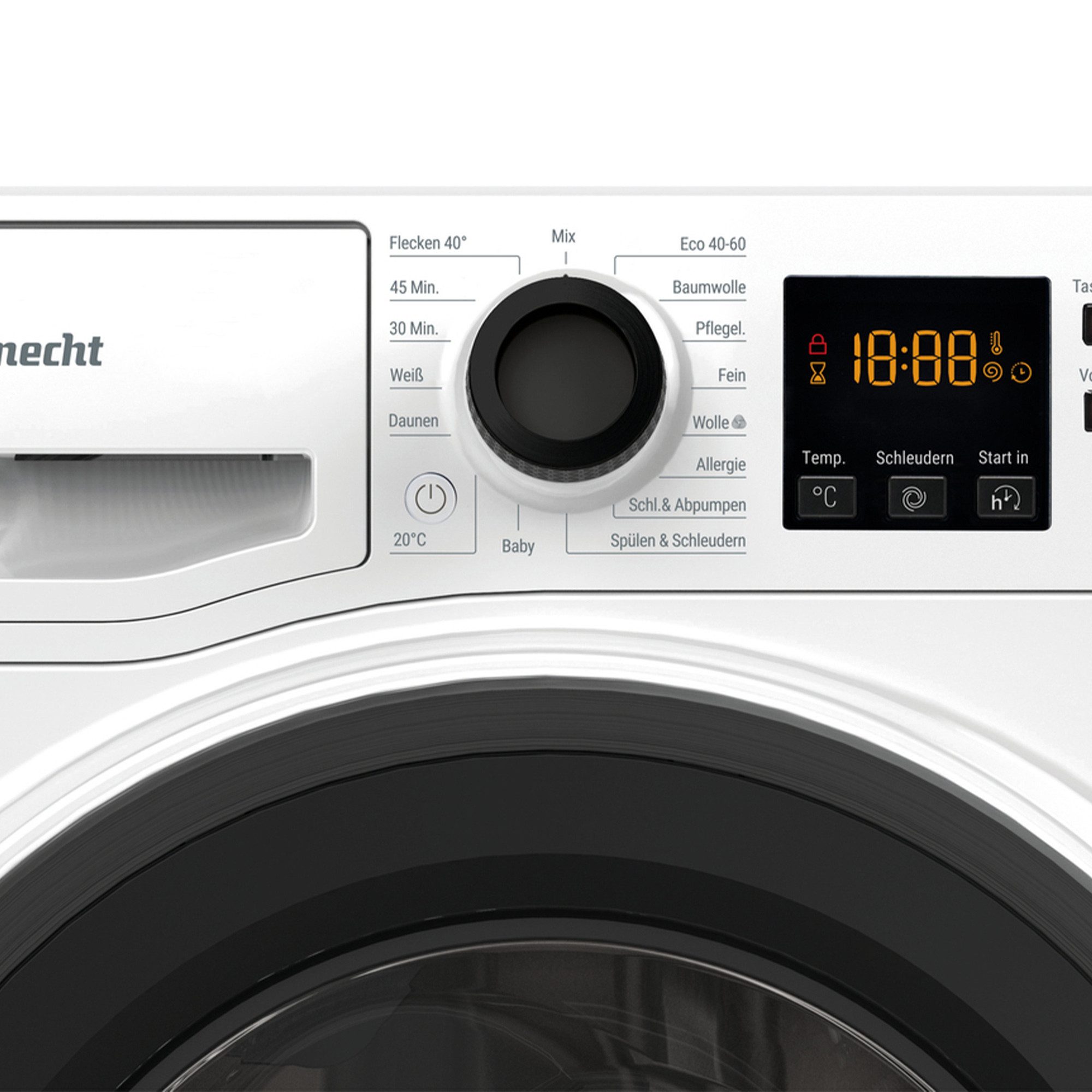 BAUKNECHT Waschmaschine WM 7 M100 A, 7 kg, 1400 U/min, Anti-Allergie