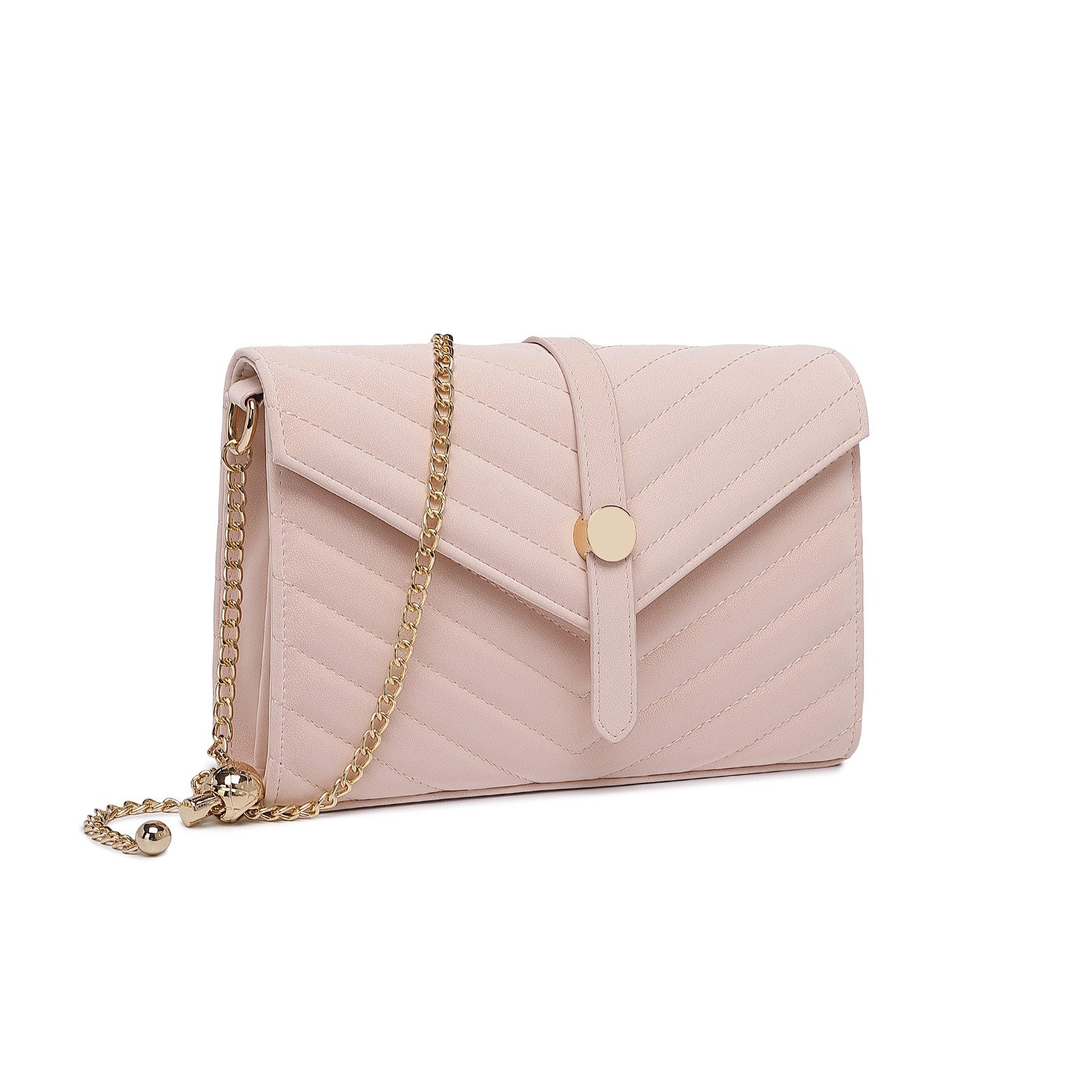 Miss Lulu Clutch Damen-Clutch – Elegante Abendtasche mit Kette günstig online kaufen