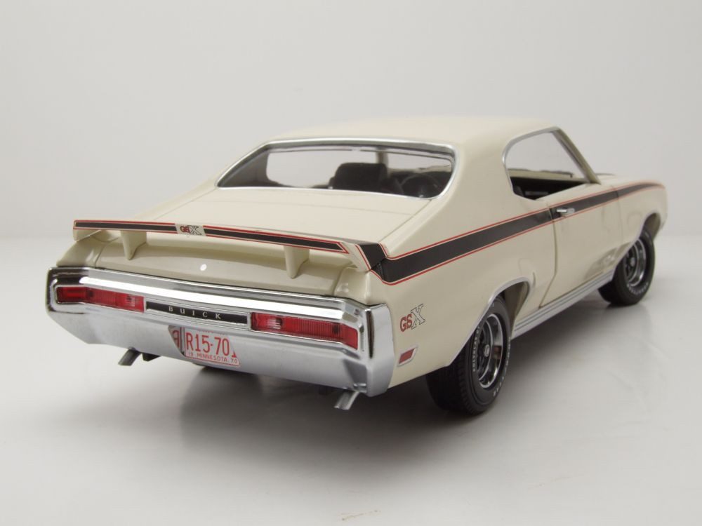 Sun Star Modellauto Buick GSX 1970 weiß, Maßstab 1:18