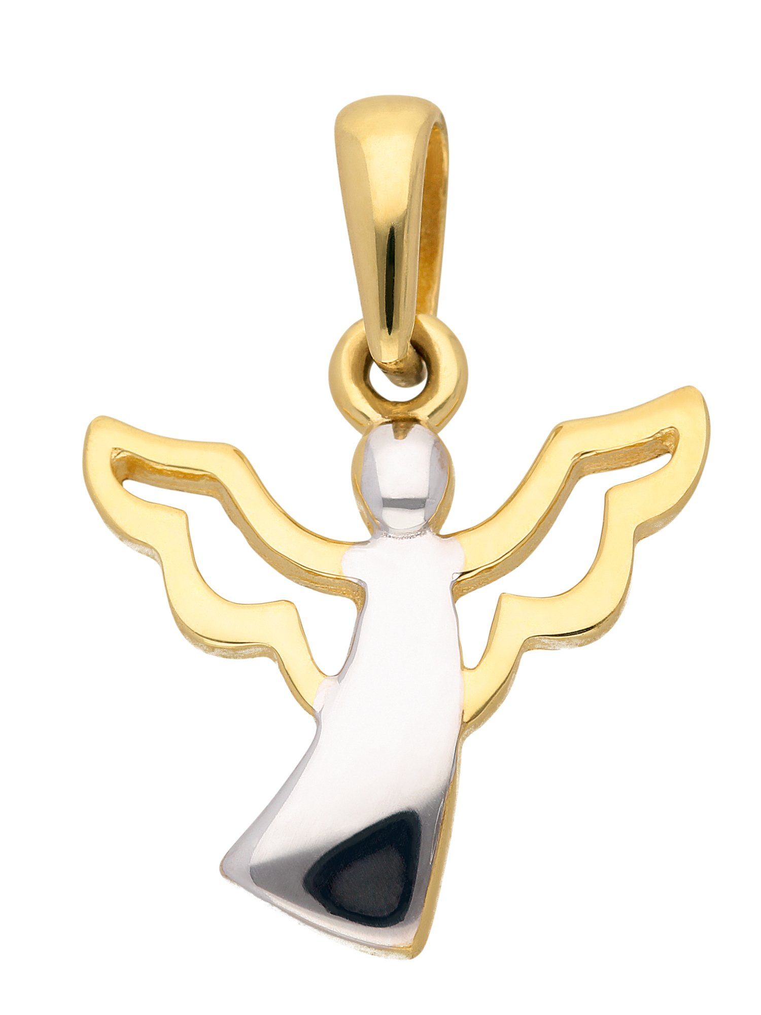 Adelia´s Kettenanhänger 333 Gold Anhänger Engel, 333 Gold Goldschmuck für Damen