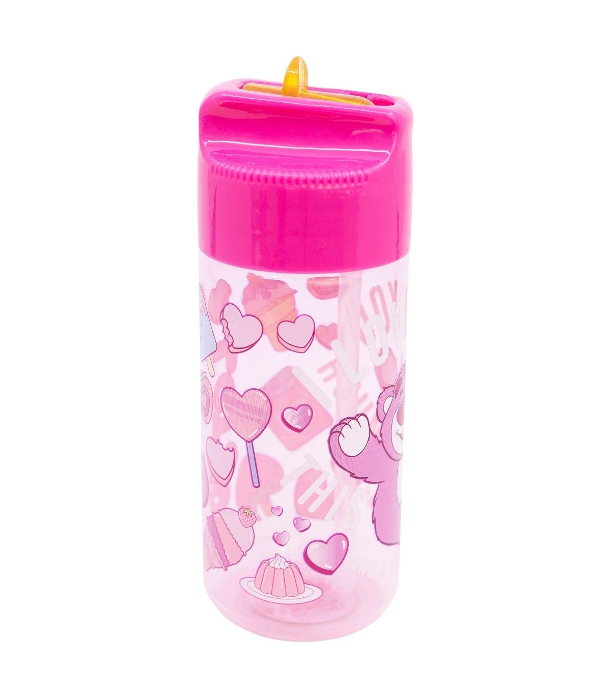 Disney Pixar Toy Story Trinkflasche 3 Lotso Kinder Trinkflasche 430 ml Ecozen Flasche mit Klappverschluss