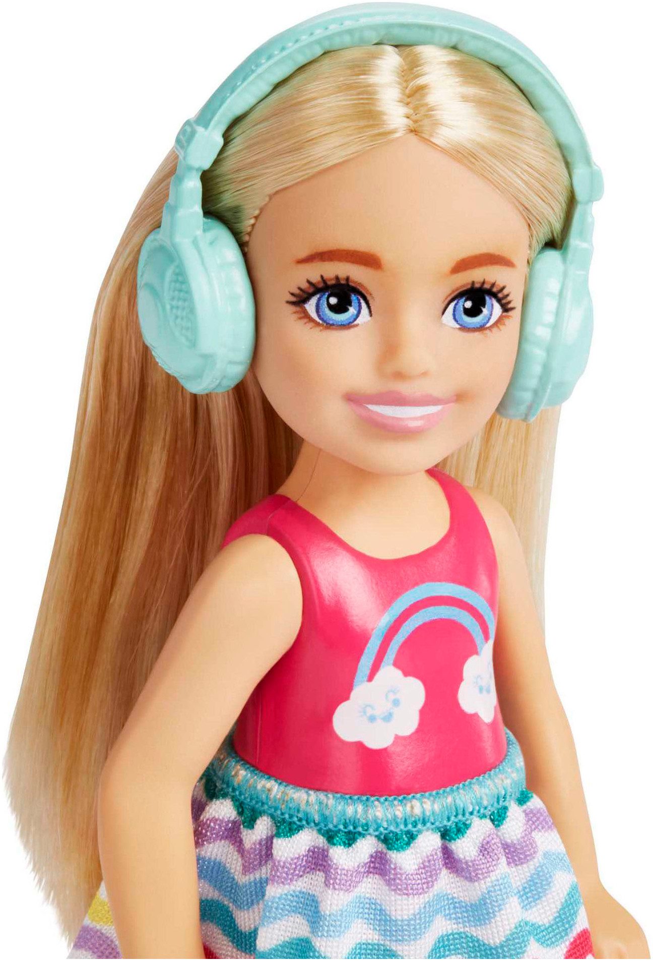Barbie Anziehpuppe Dreamhouse Adventures, Chelsea Reiseset, mit Hündchen und Accessoires