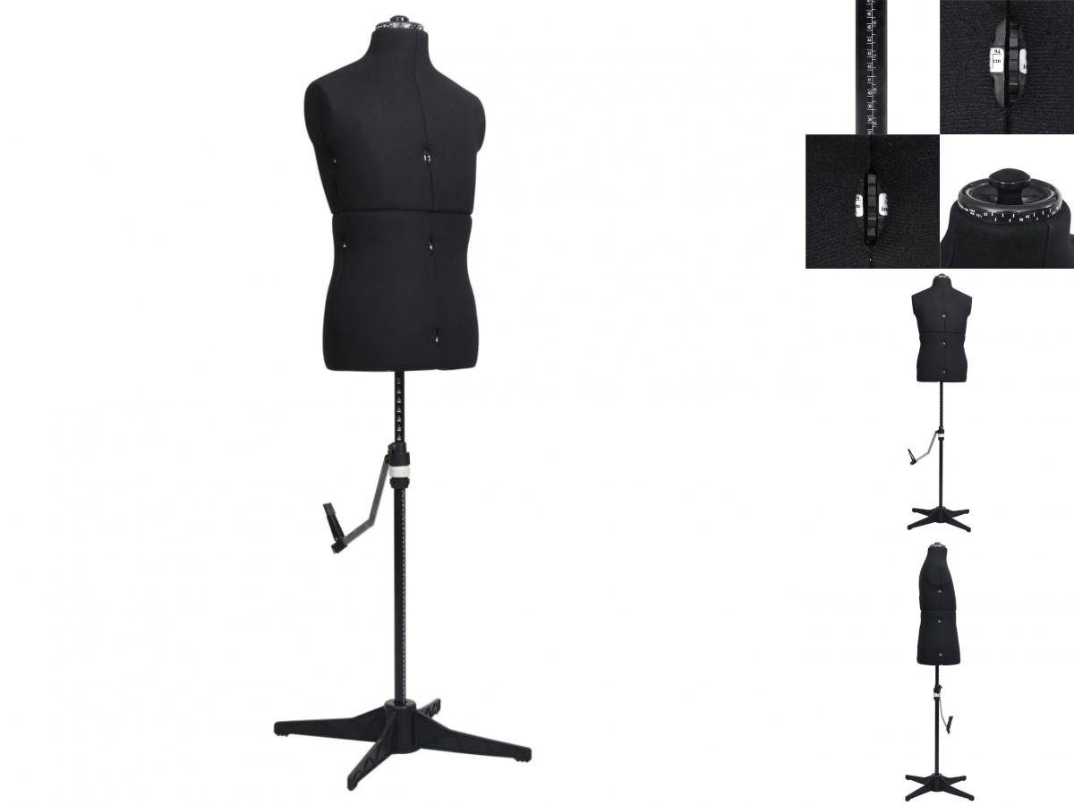 Schneiderpuppe Ankleidepuppe Schneiderpuppe Verstellbar Männlich Schwarz Größe 37-45