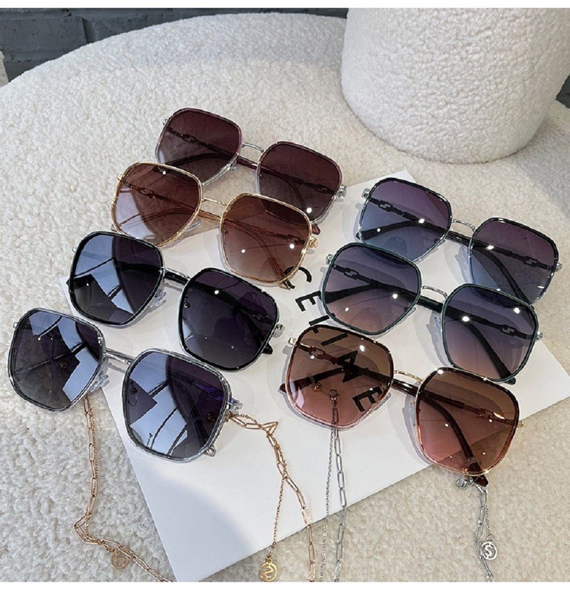 Damen,sonnenbrille Sonnenbrille,Sonnenbrille grauBlau Sonnenbrille damen, damen Fashion (Frauen Schutz) Mutoy , vintage mit Sonnenbrille UV400 polarisiert sonnenbrille