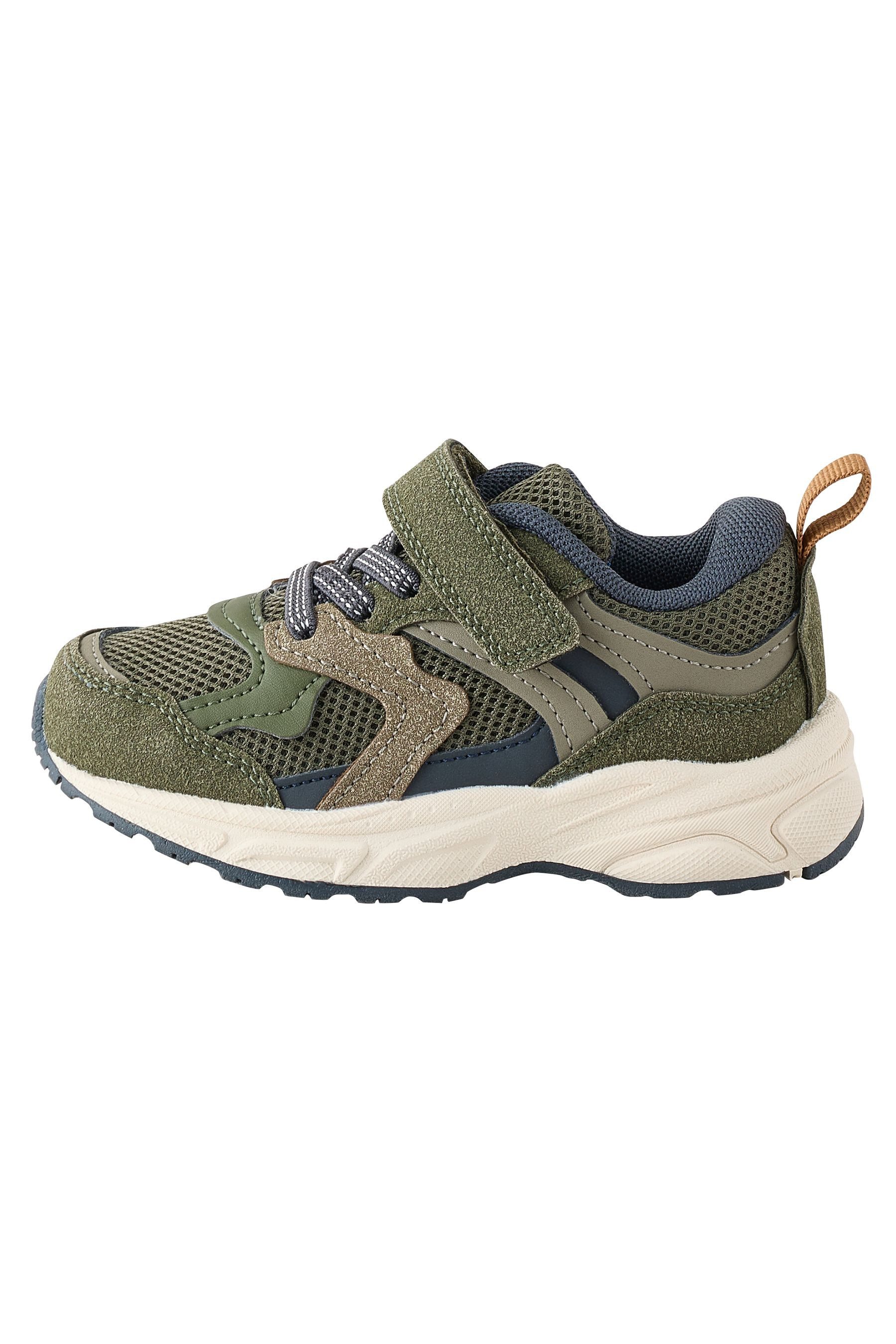 Sneaker mit Klettverschluss und Elastikschnürung Sneaker