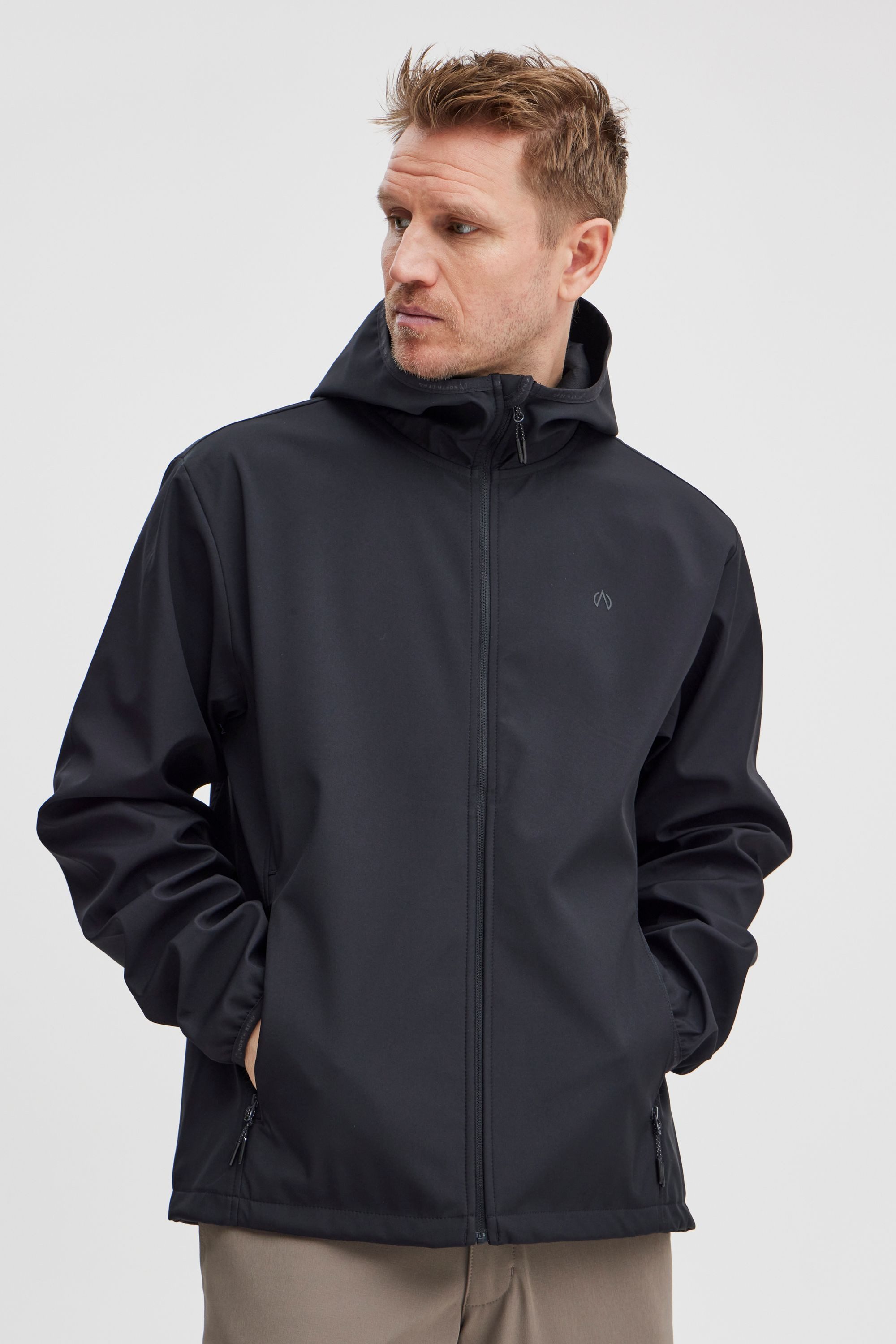 North Bend Softshelljacke NBLuango M W-PRO 8.000 mit wasserdichter Beschichtung