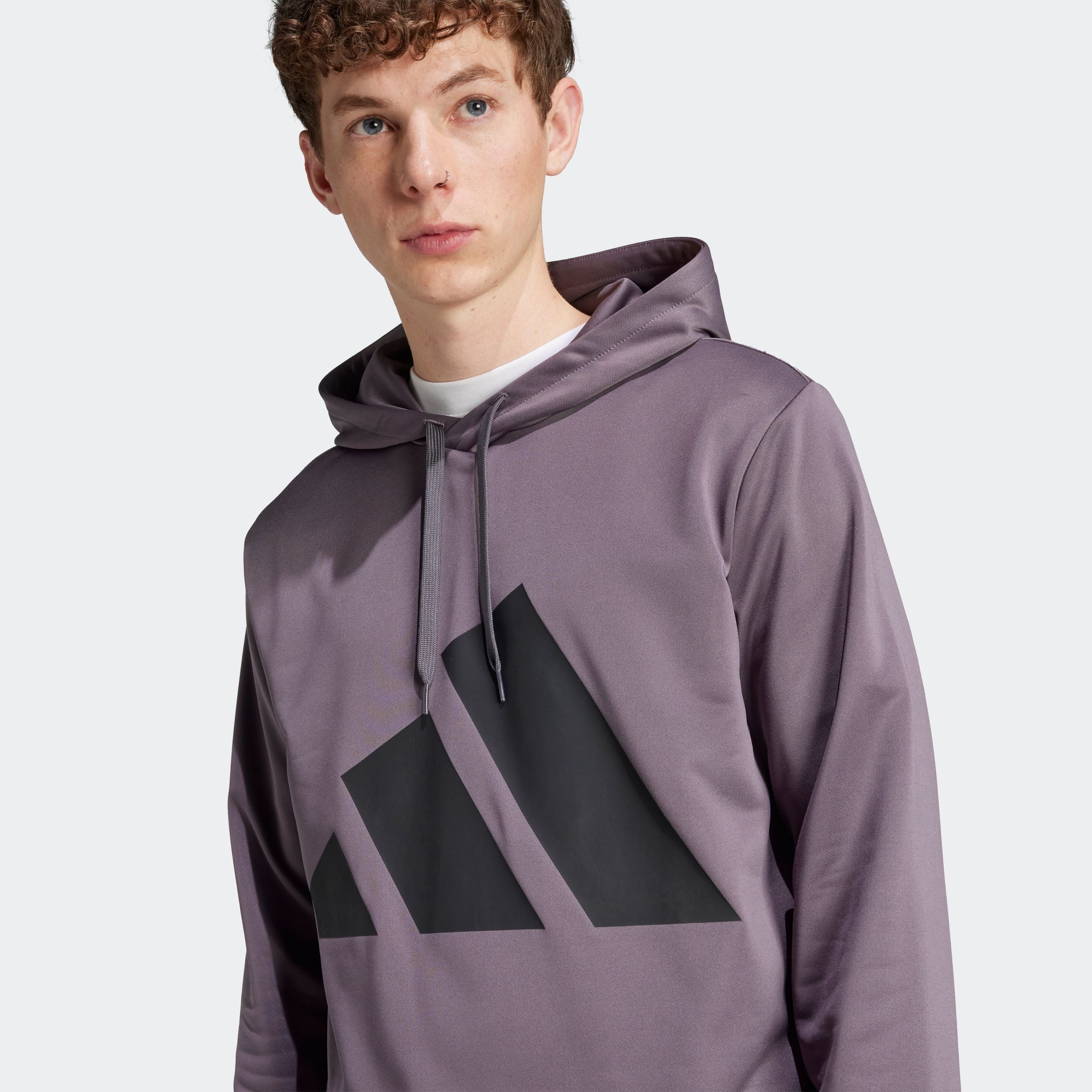 adidas Sportswear Trainingsanzug M BL FT HD TS (2-tlg), zweiteiliges Set aus Hose und Hoodie