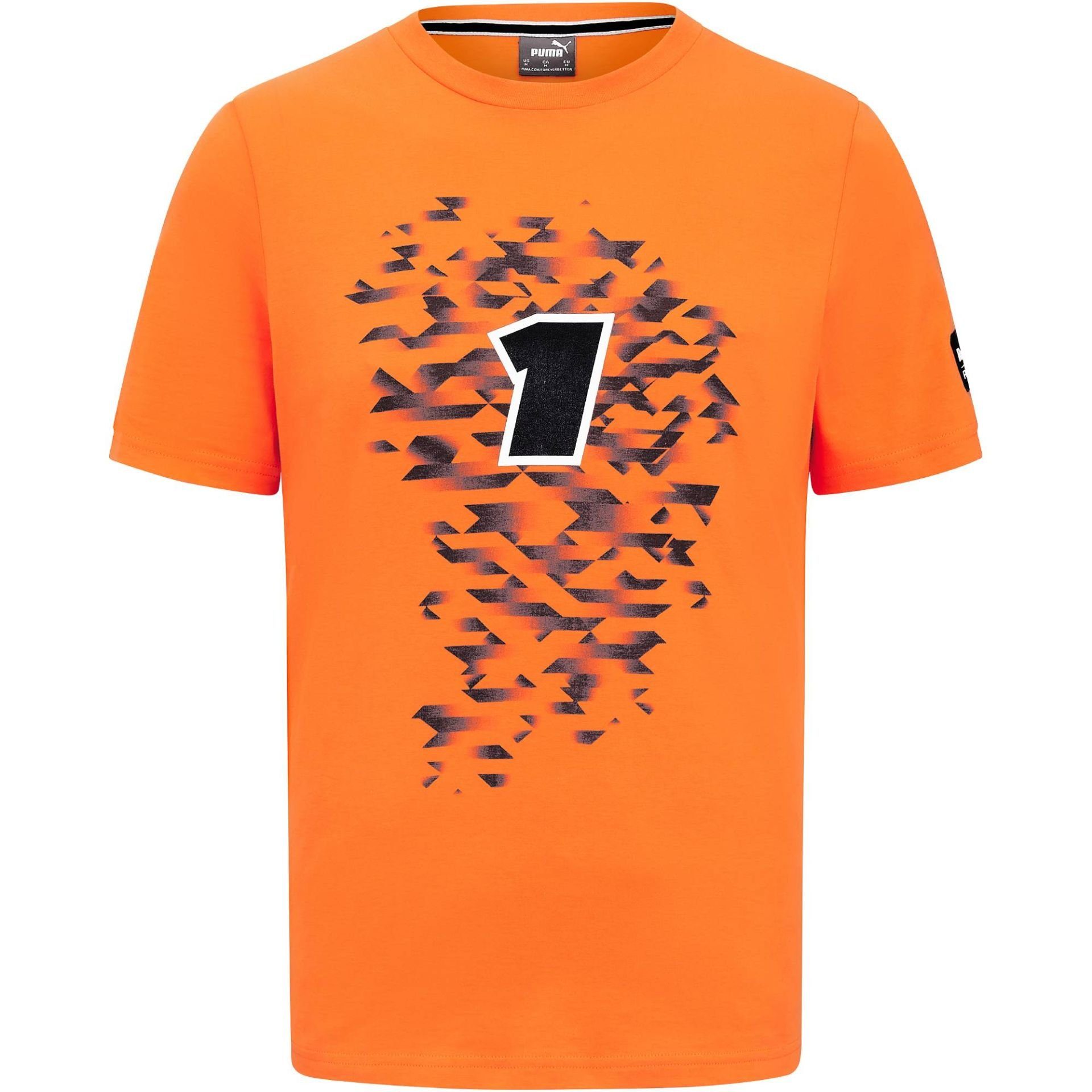 Red Bull Nr Racing Sonderedition T-Shirt Max Verstappen Limitierte (Orange) 1