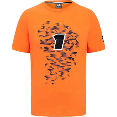 Red Bull Racing T-Shirt Max Verstappen Nr 1 (Orange) Limitierte Sonderedition
