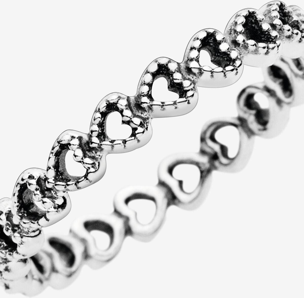 Pandora Fingerring Pandora Band of Hearts Ring 190980 Damenring günstig online kaufen