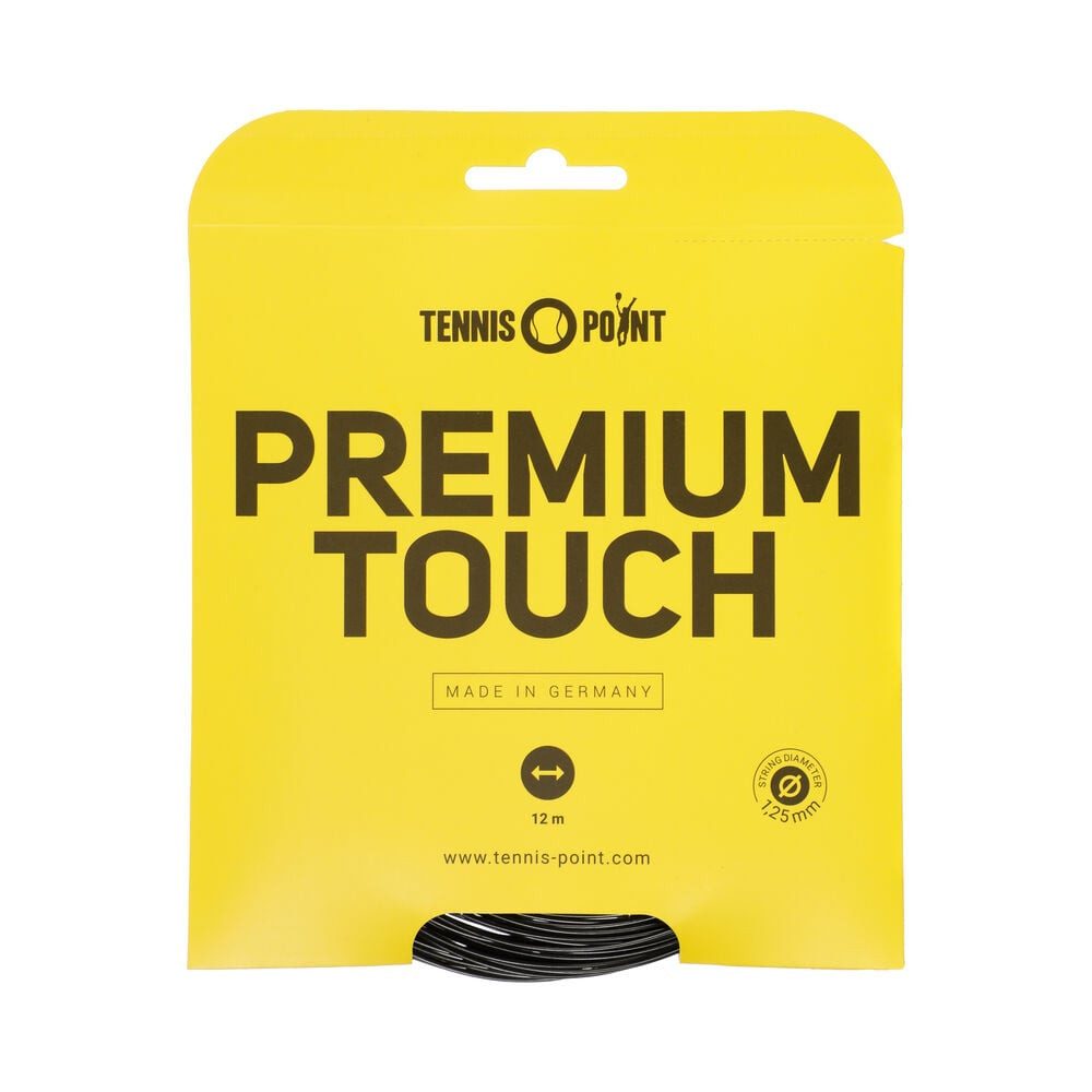Tennissaite Premium Touch 12m black