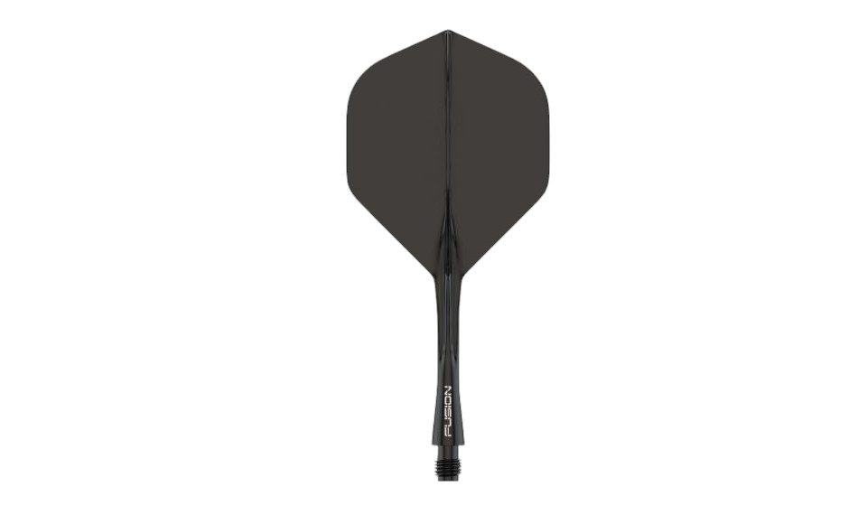 Dart-Flights Fusion intermedium Black Flight & Schaft System
