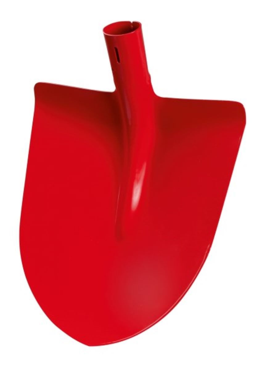 Polar Garten Schaufel Gr. 5 mit Aufbug, rot lackiert ohne Stiel 30 x 27 cm Stall, (1 St), lange Haltbarkeit