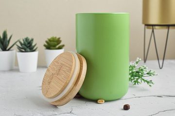 Sendez Vorratsdose Grün aus Porzellan Vorratsbehälter Dose Aufbewahrungsdose, Porzellan