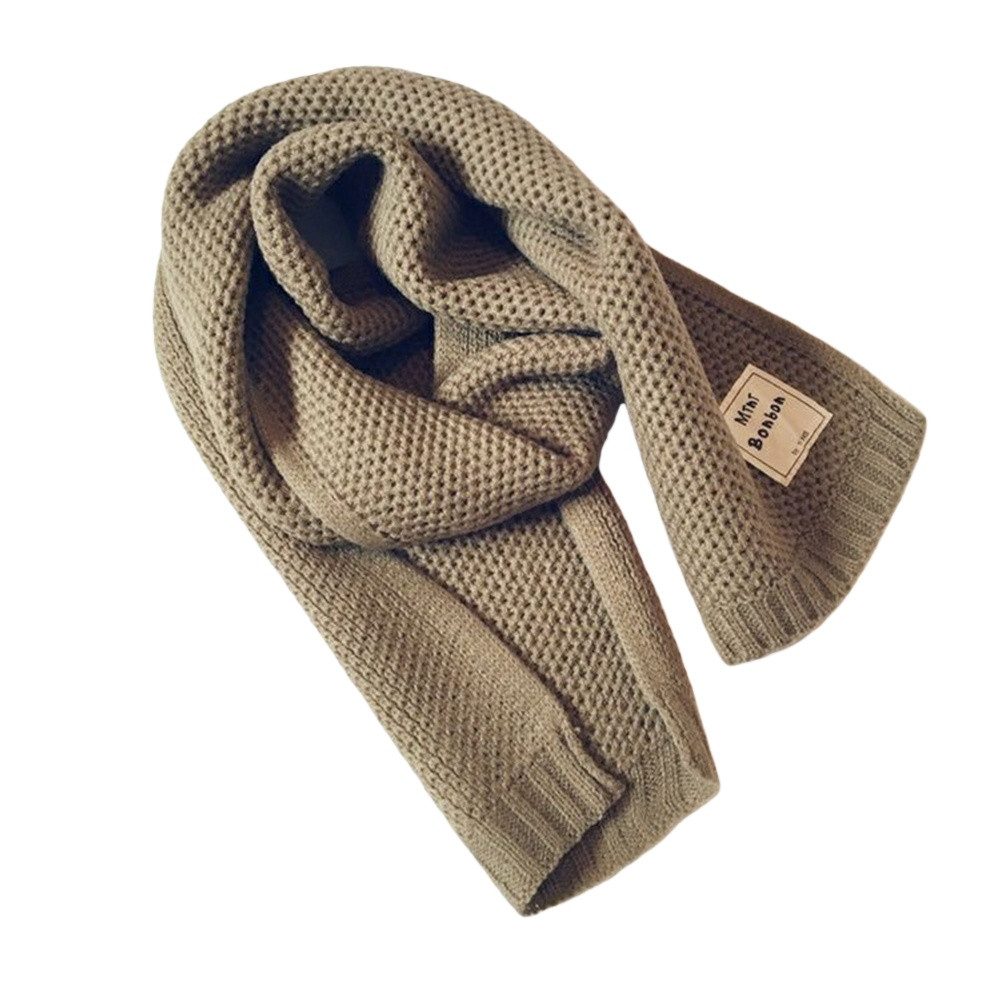 Cachito Modeschal Warmer Schal für Kinder Winter Rundschal Dick Loop Schal, Mädchen Jungen schlauchschal für 4-10Jahren