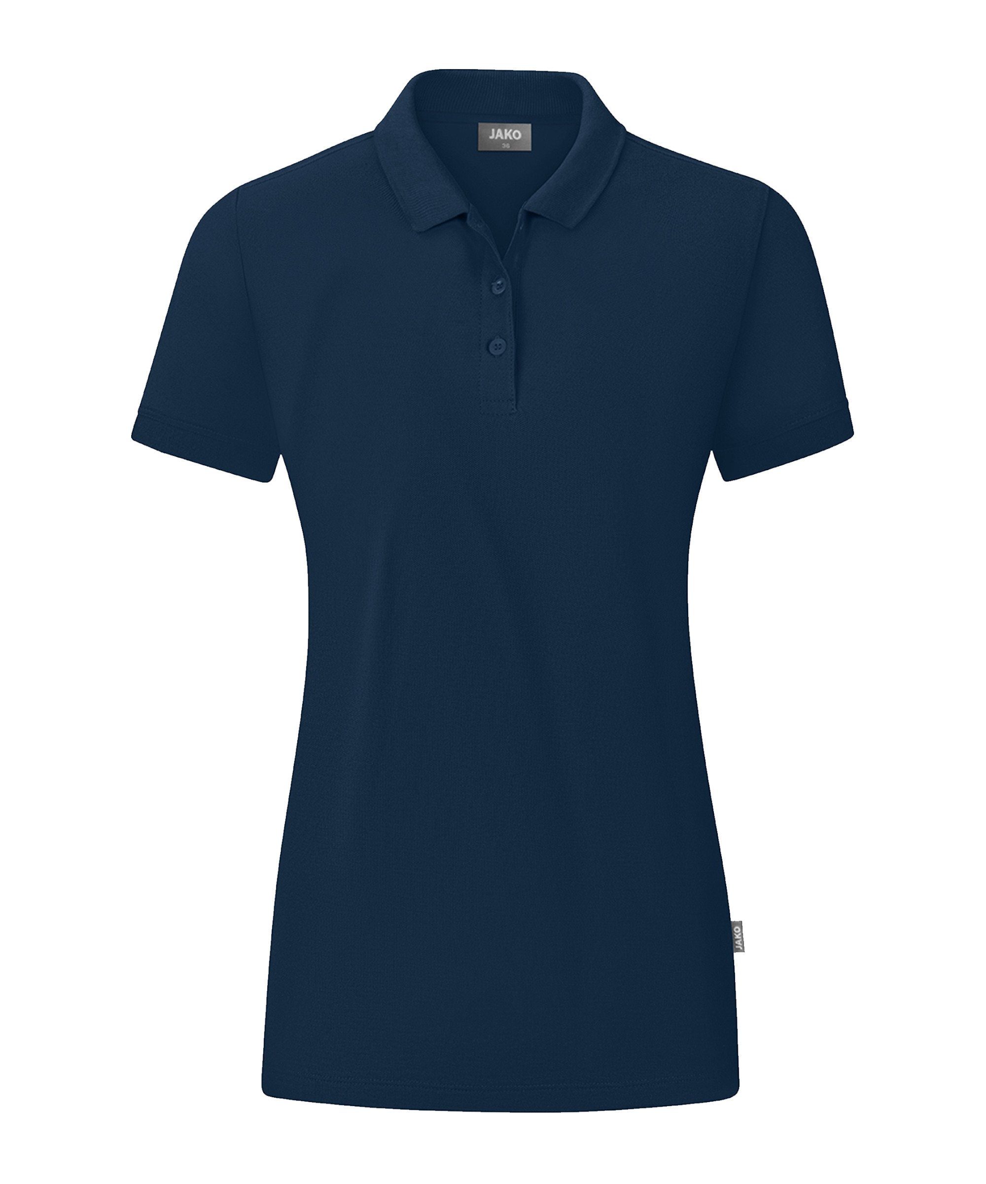 blaublaublau Jako Organic Nachhaltiges Poloshirt Produkt Damen Poloshirt