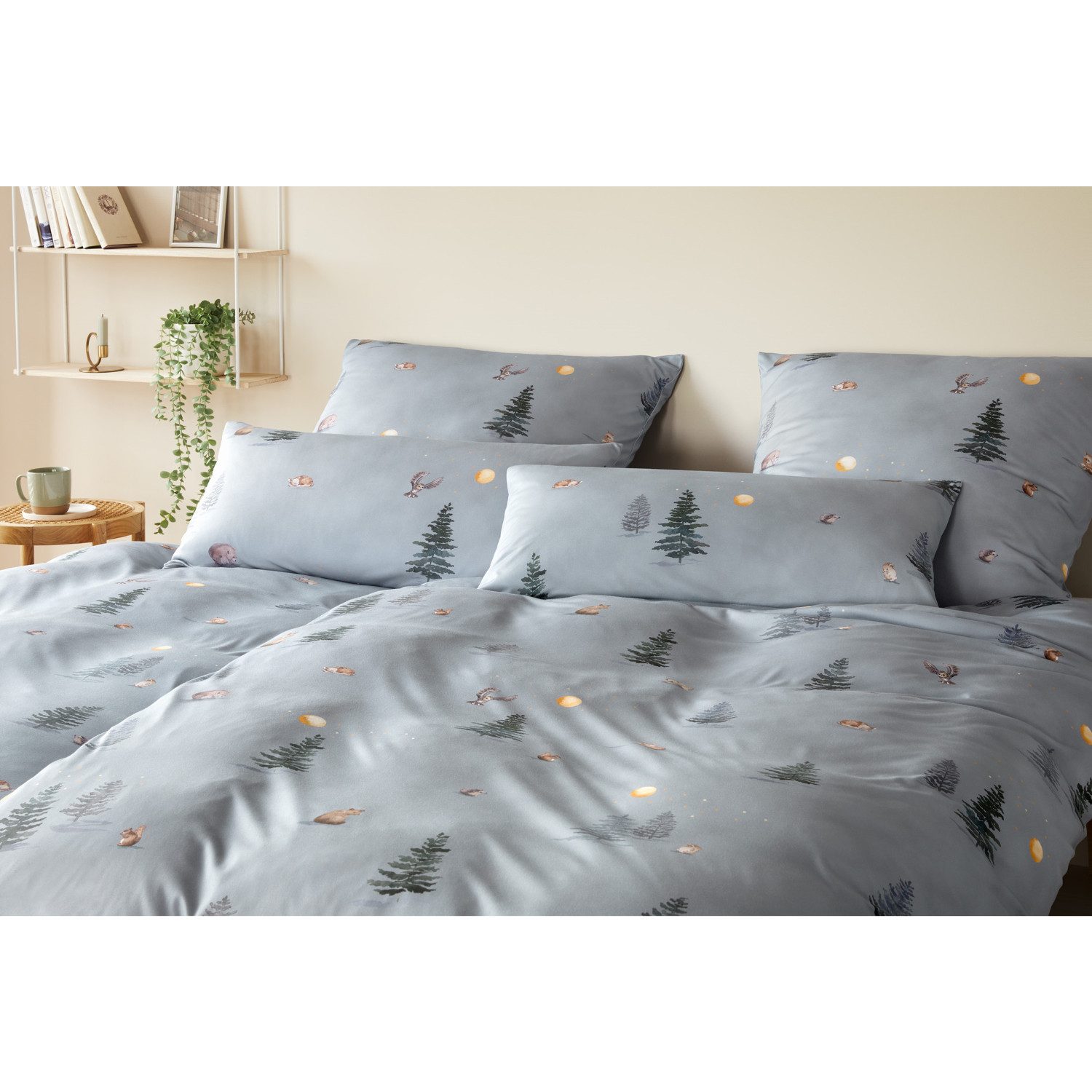 Elegante Bettwäsche Elegante Interlock Jersey Bettwäsche günstig online kaufen