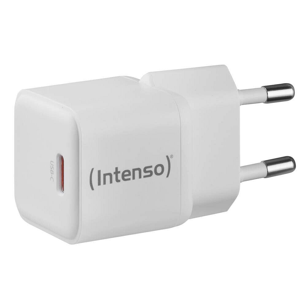 Intenso Intenso W30C GaN USB Type-C Ladegerät Smartphone-Ladegerät (Ladeadapter, Maximale Leistung, minimale Wartezeit, Maximale Leistung)