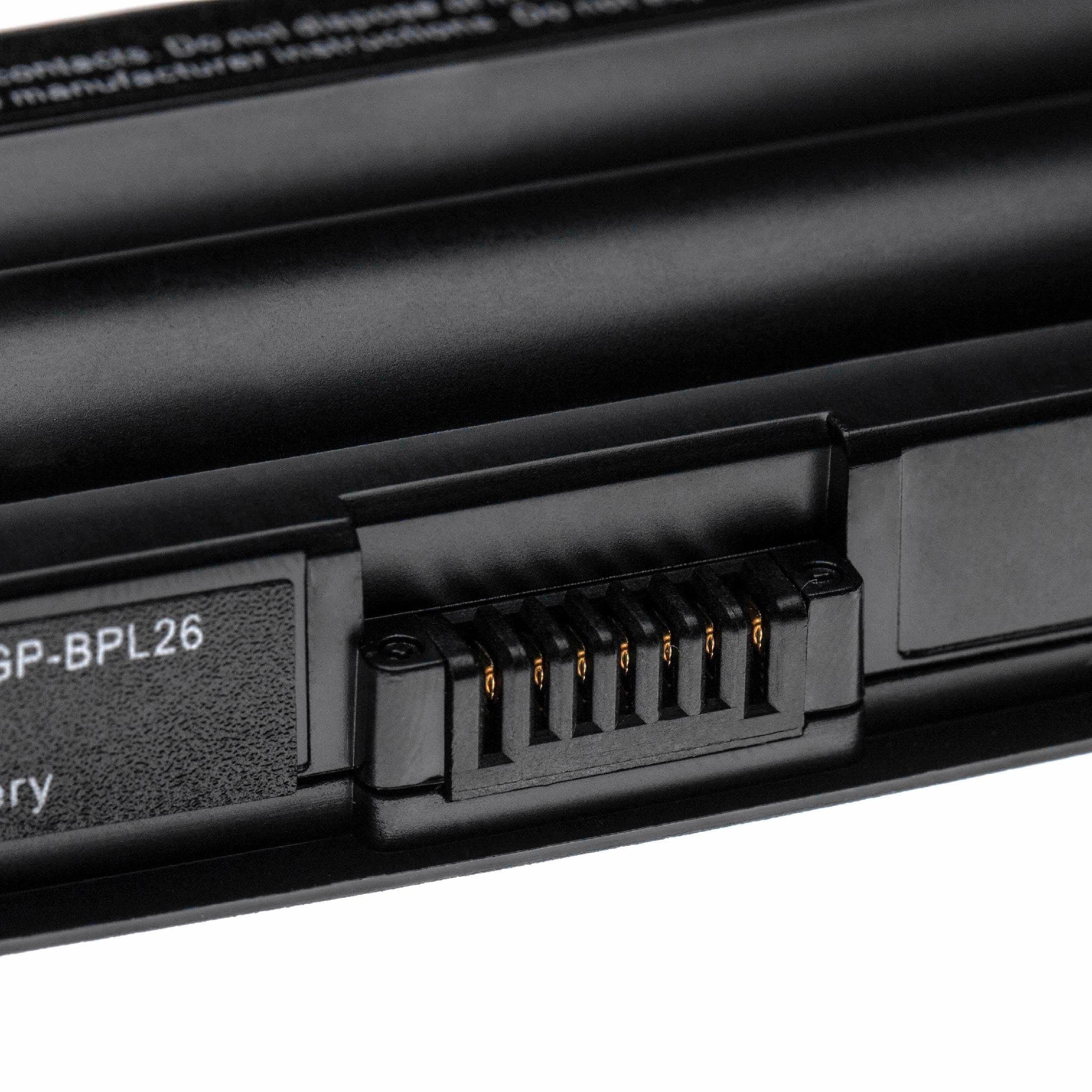 vhbw kompatibel mit Sony Vaio VPC-W211AX/W, VPC-W211ADL, VPC-W112XX, VPC-W2 Laptop-Akku Li-Polymer 5200 mAh (11,1 V)