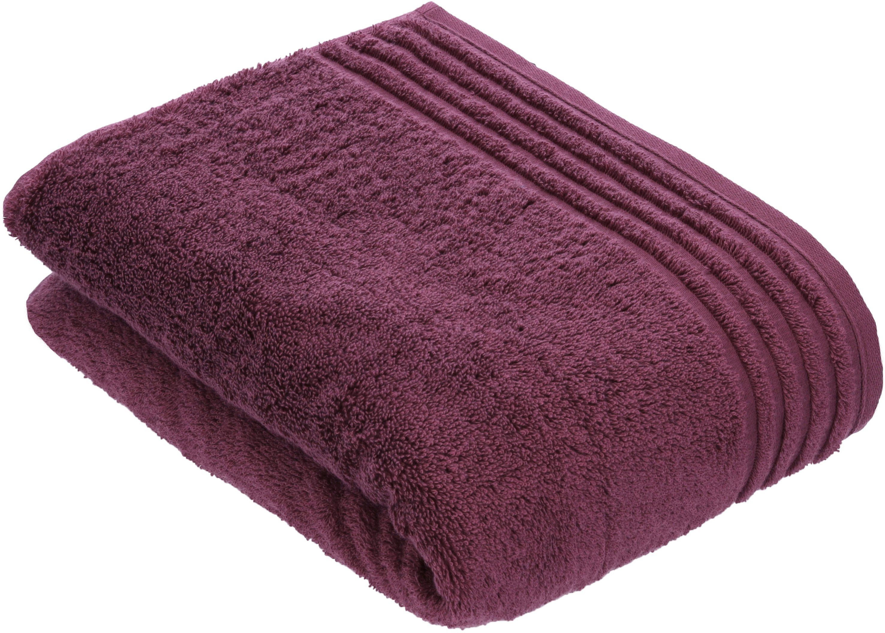 Vossen Badetuch Vienna Style Supersoft, Walkfrottee (1-St), Supersoft Baumwolle