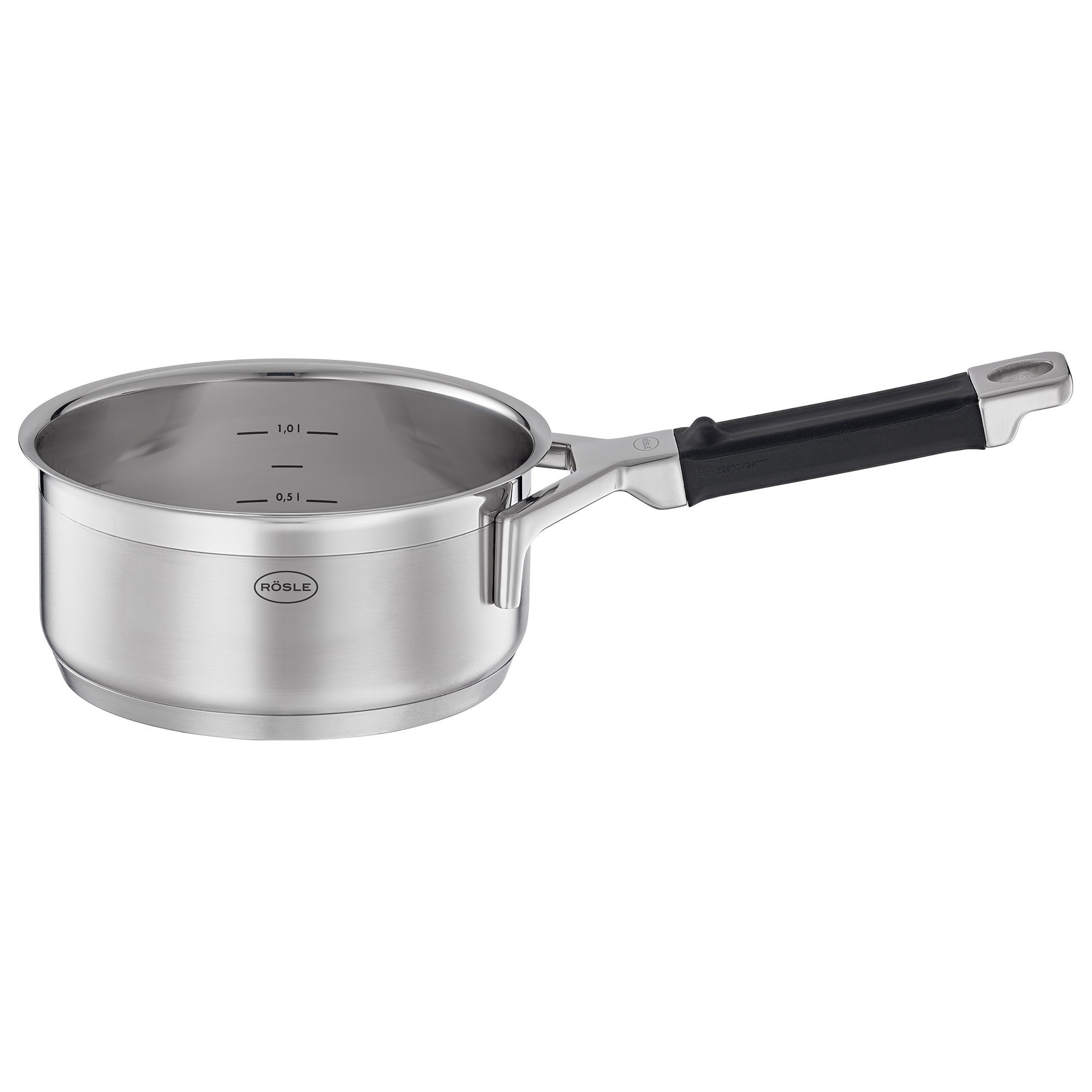 RÖSLE Kochtopf RÖSLE Stielkasserolle Silence PRO Stieltopf 16 cm 910960