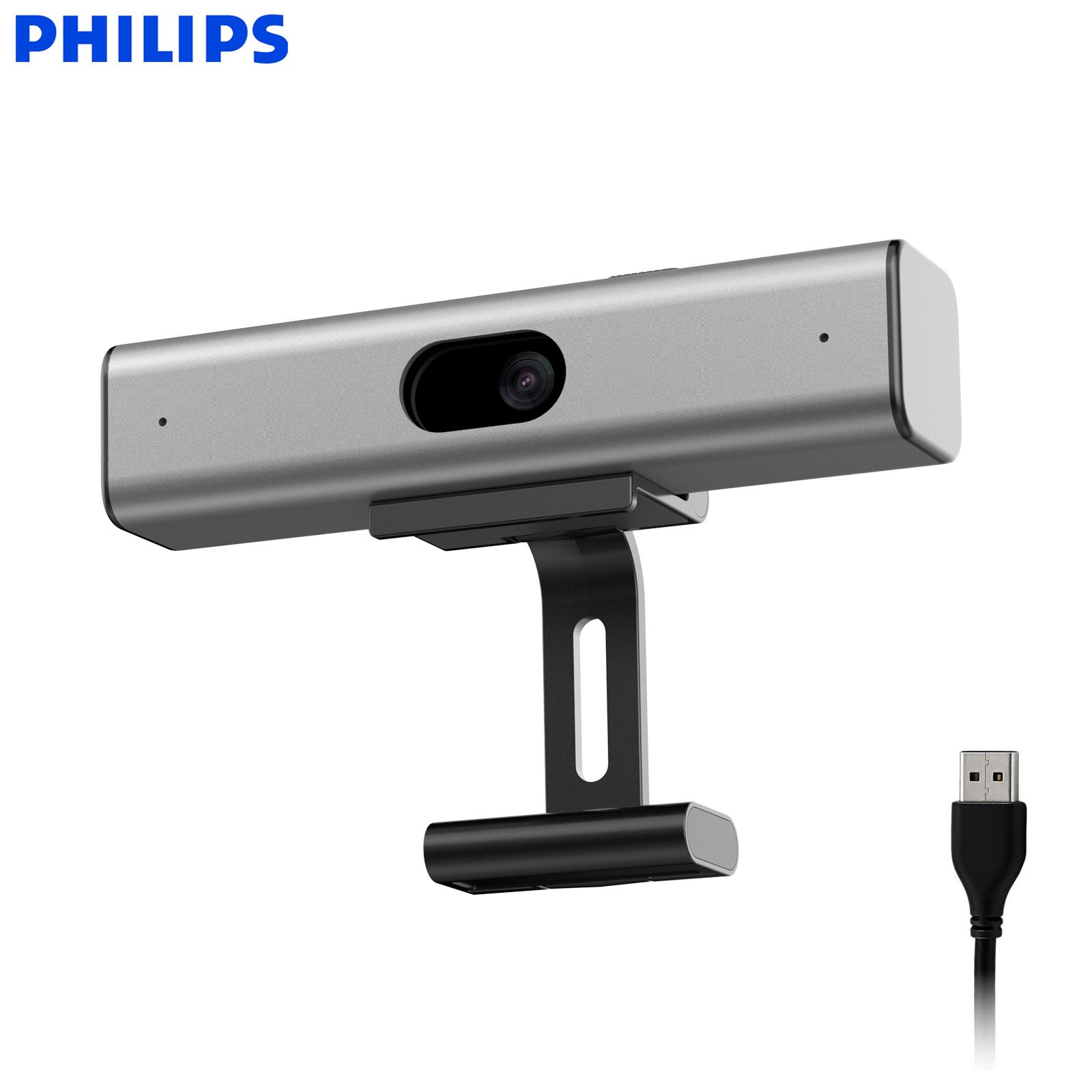 Philips SPL6308, 2K/30FPS/Autofokus/Zwei Mikrofone/Low-Light-Korrektur Webcam (2K, USB, 2K-Auflösung, Autofokus, Sichtschutzabdeckung, zwei Mikrofone)