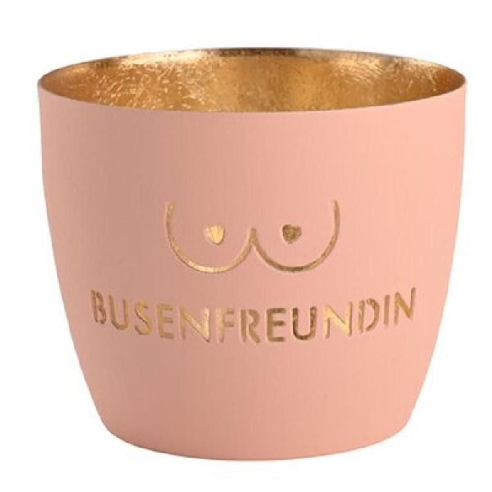 Giftcompany Windlicht Windlicht Madras Busenfreundin Pastellrosa/Gold günstig online kaufen