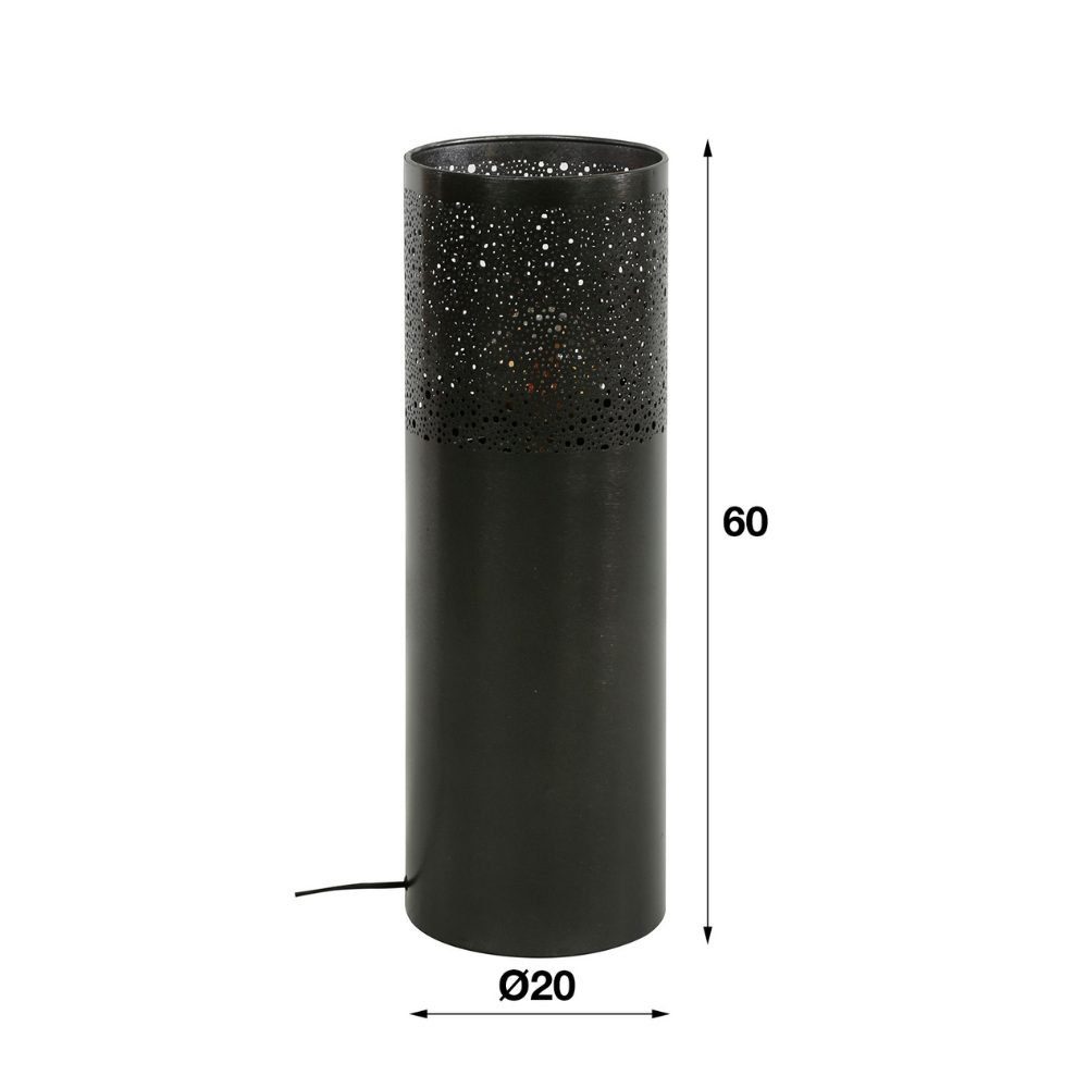 600mm, Lima famlights E27 Angabe, in Stehlampe, Stehleuchte enthalten: Standlampe keine Nickel-matt Leuchtmittel Stehlampe, warmweiss, Nein,