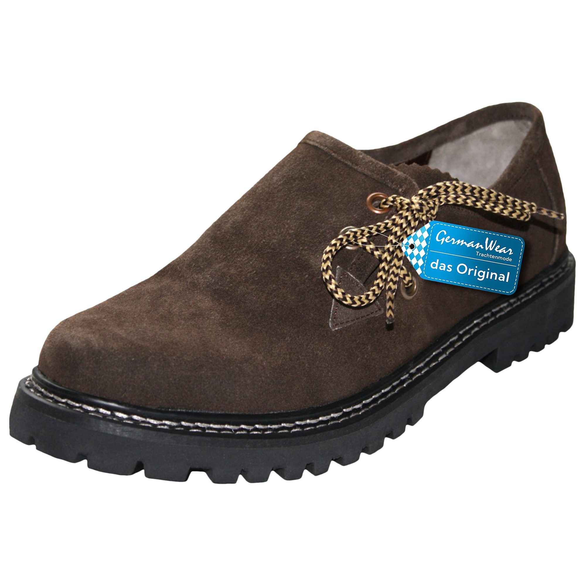 German Wear GW1812-VLG Ziegenleder Haferlschuh Trachtenschuhe Haferlschuhe Rahmengenäht Handmachart Ziegenleder