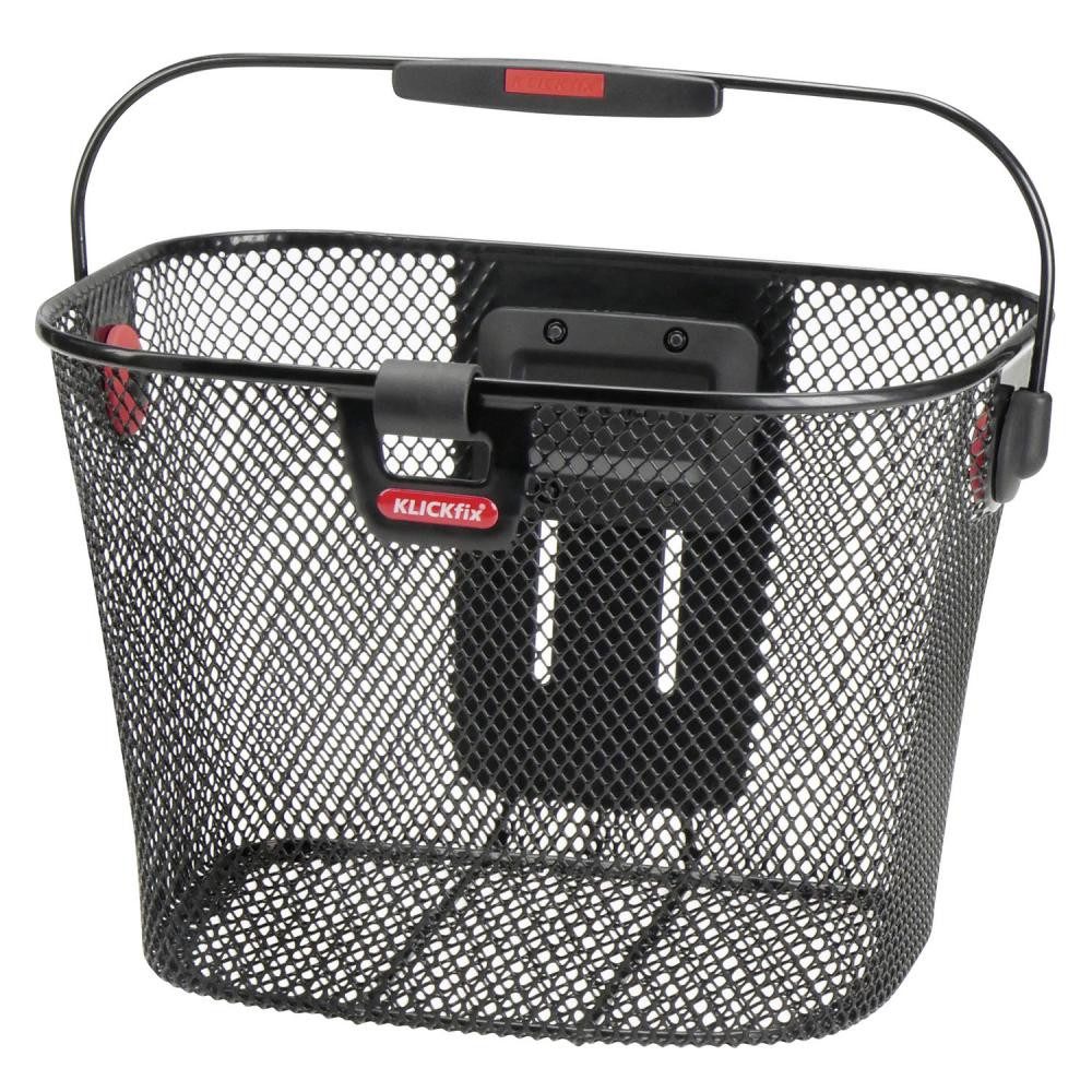 KlickFix Fahrradkorb Klickfix Lenkerkorb Unilux schwarz 26x35x26 cm