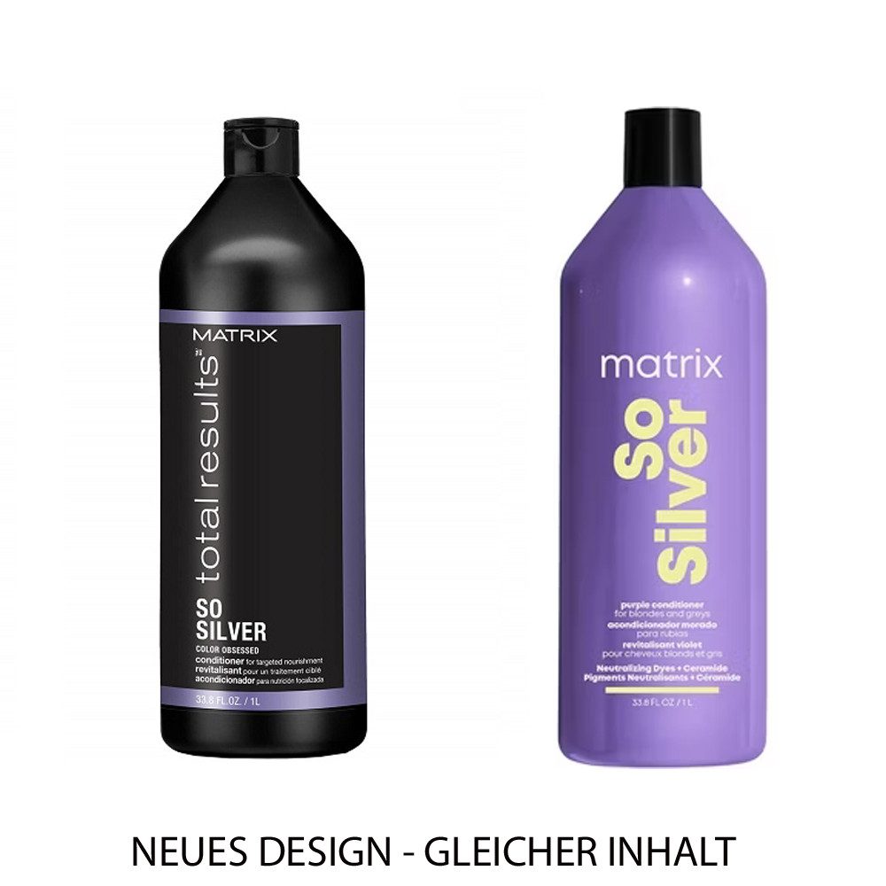 MATRIX Haarspülung Total Results - Color Obsessed - So Silver Conditioner - 1000 ml