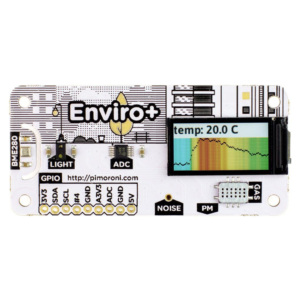 Sensor Enviro + Air Quality pHAT für Raspberry Pi