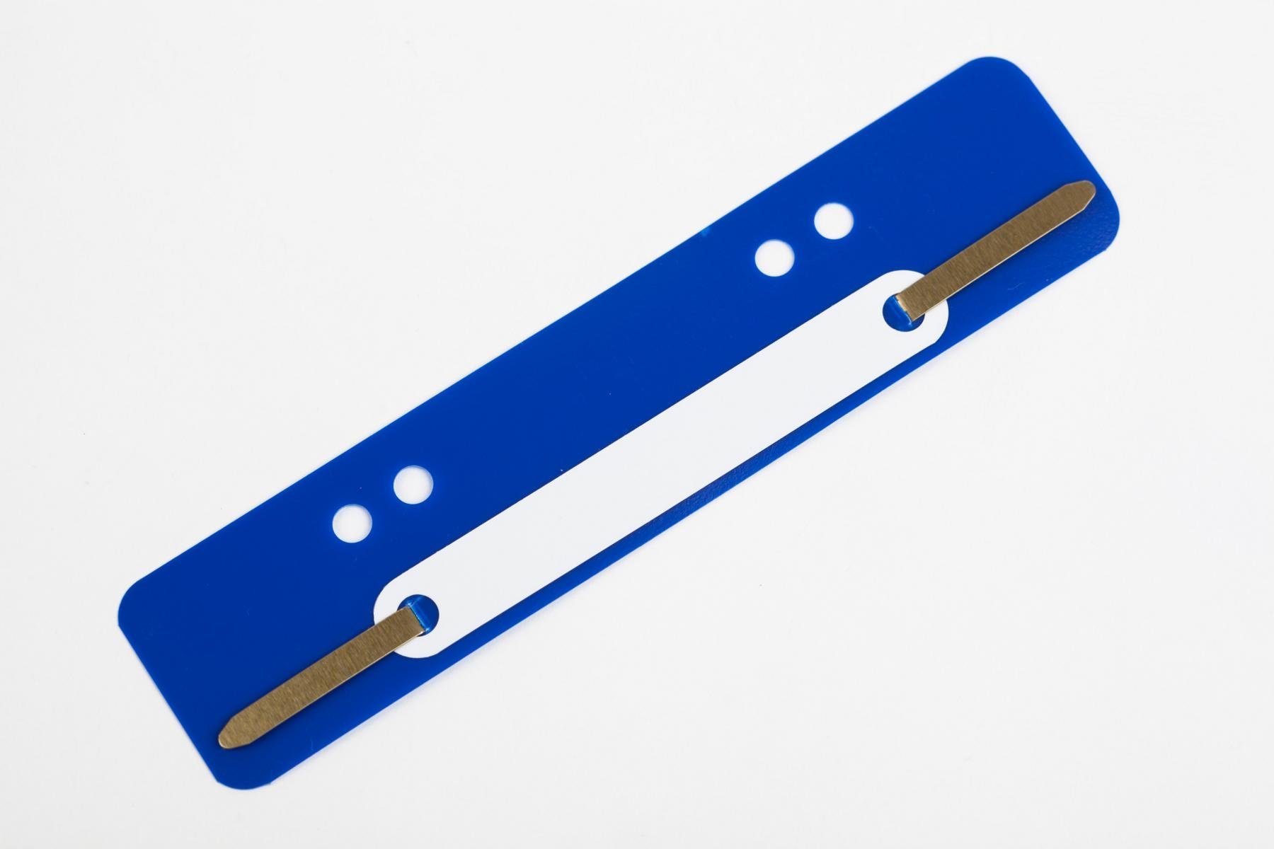 Loer & Schäfer Abheftstreifen 100 Heftstreifen PP / Farbe: dunkel-blau