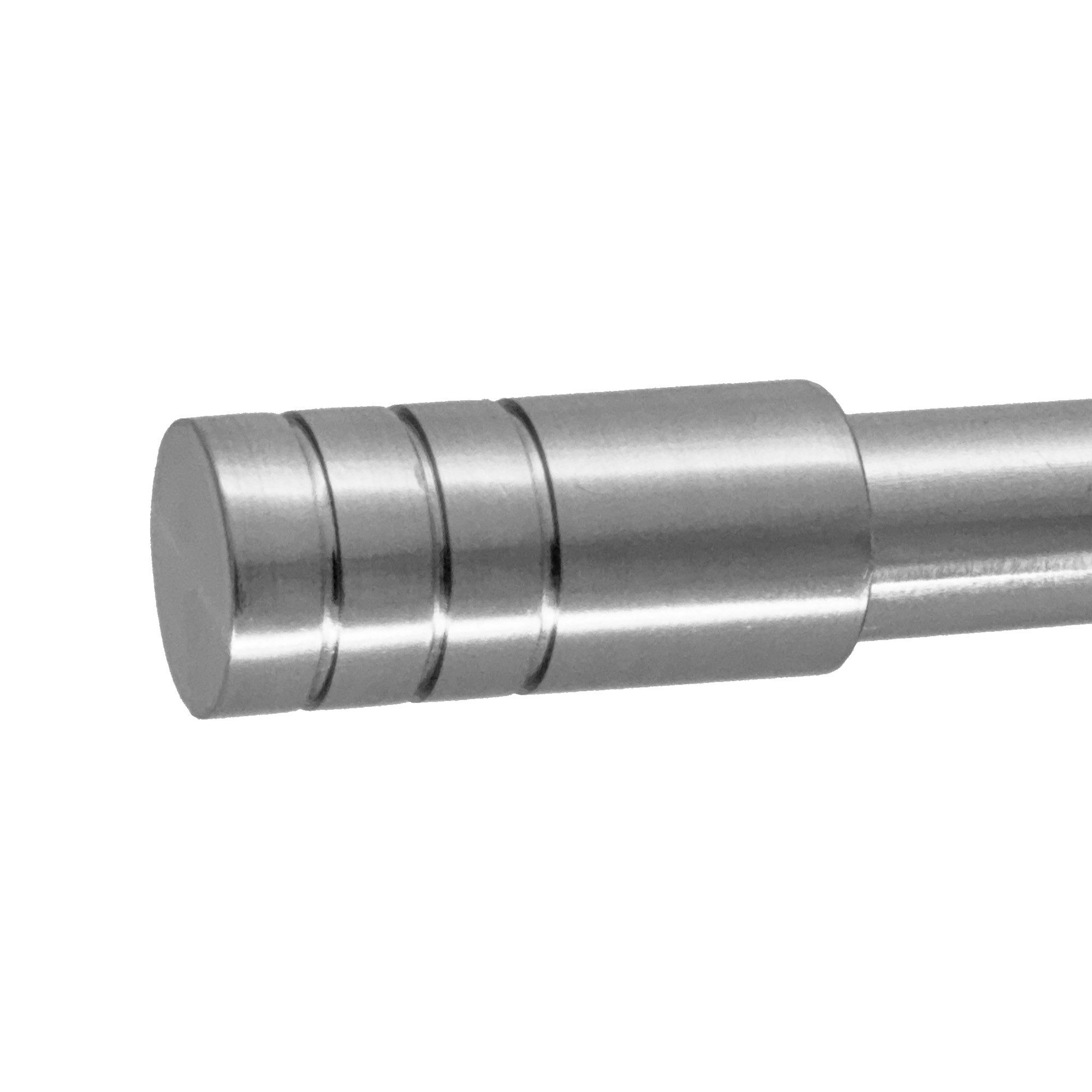 BASIT Gardinenstangen-Endstück E60 Zylinder, Durchmesser 19 mm Gardinenstangenrohr