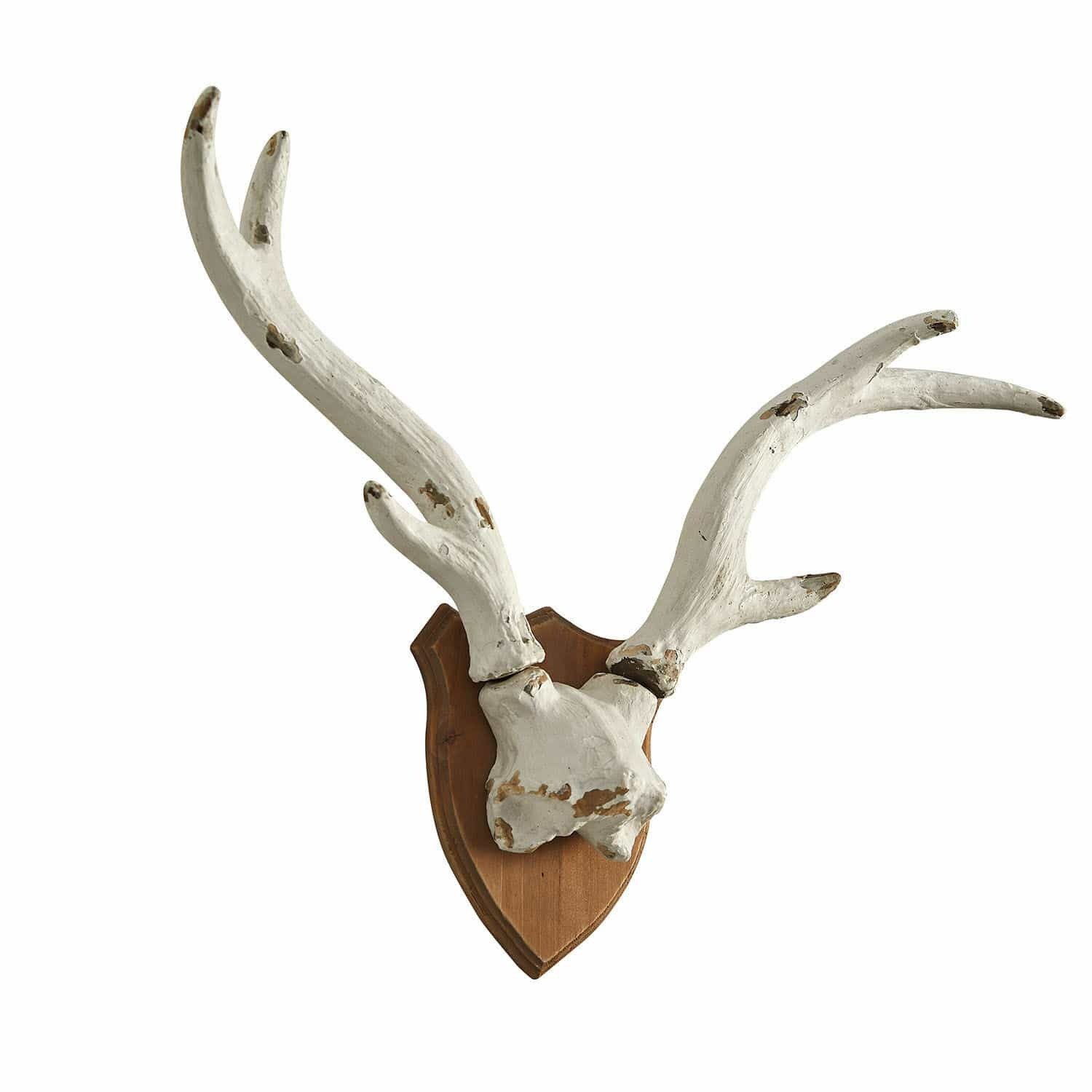 Mirabeau Weihnachtsfigur Deko-Geweih Talim weiß (kein Set, kein Set)