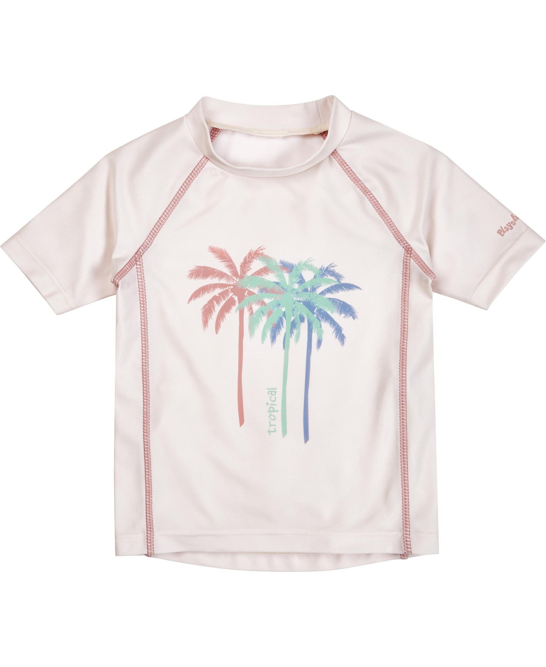 Playshoes Badeanzug UV-Schutz Shirt 1/2-Arm Palmen