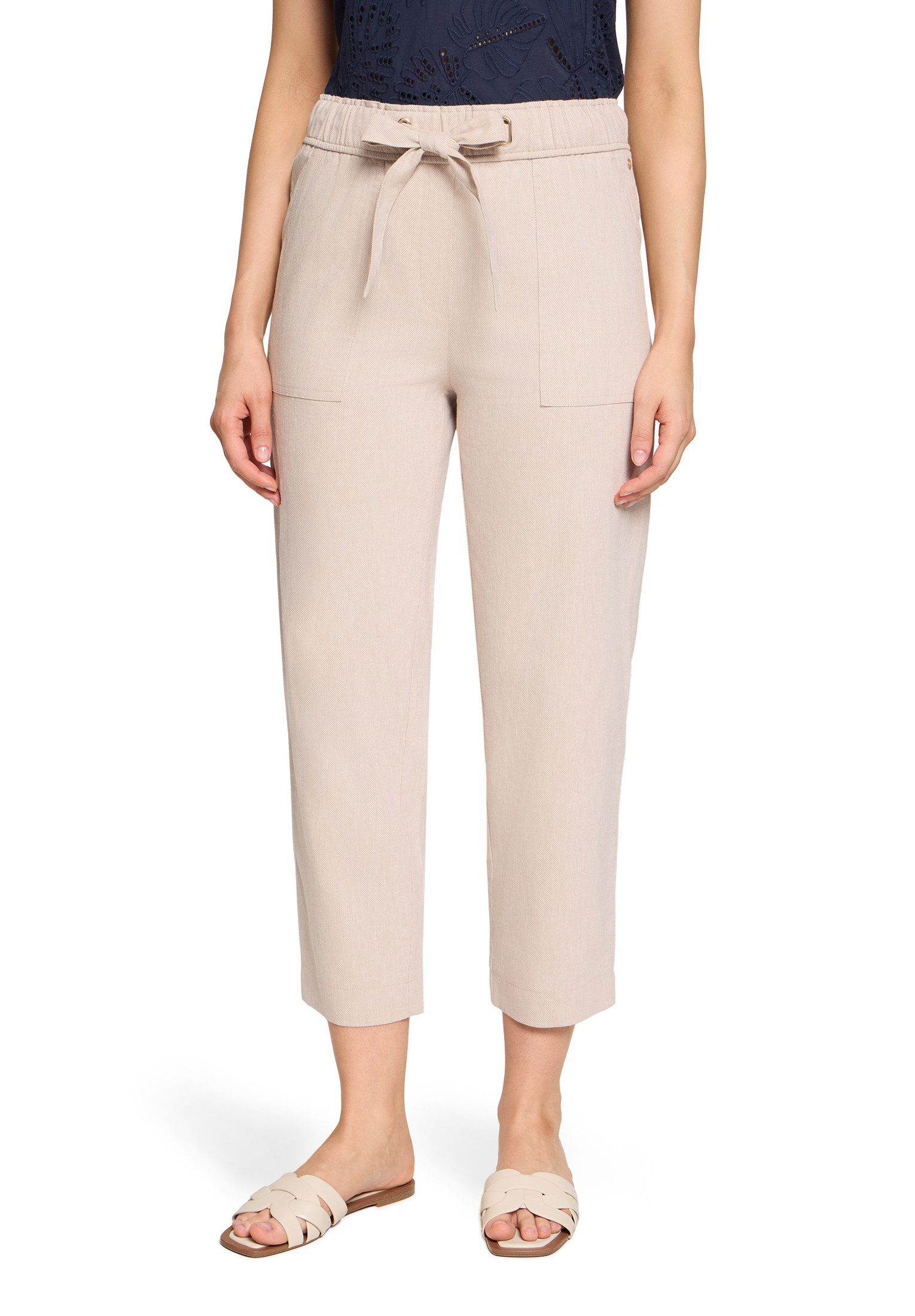 Stoffhose Damen mit elastischem Bund
