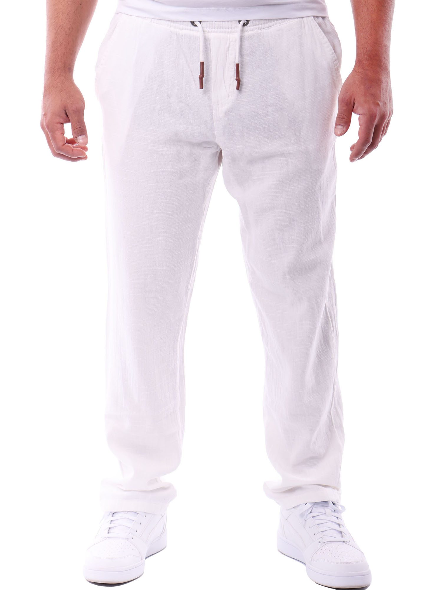 Reslad Leinenhose Reslad Herren Baumwollhose Leinenhose Optik Strandhose RS günstig online kaufen