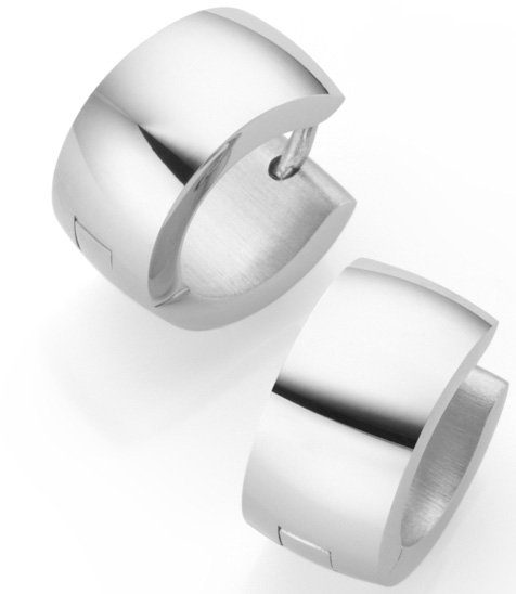 Firetti Paar Creolen Schmuck Geschenk klassisch, Ø 13,4 mm