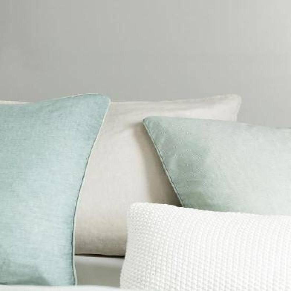 Marc O'Polo Home Kissenbezug Washed Chambray passend zur Bettwäsche von Marc O'Polo