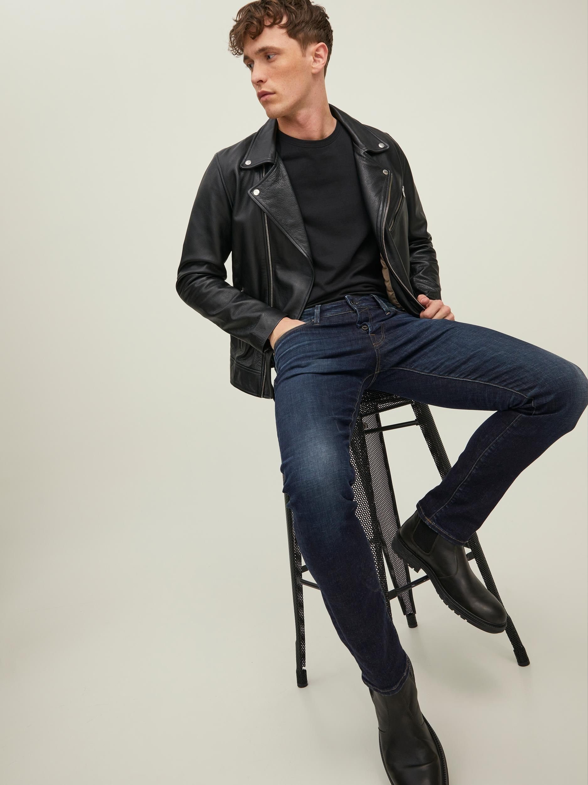 Jack Jones & Slim-fit-Jeans