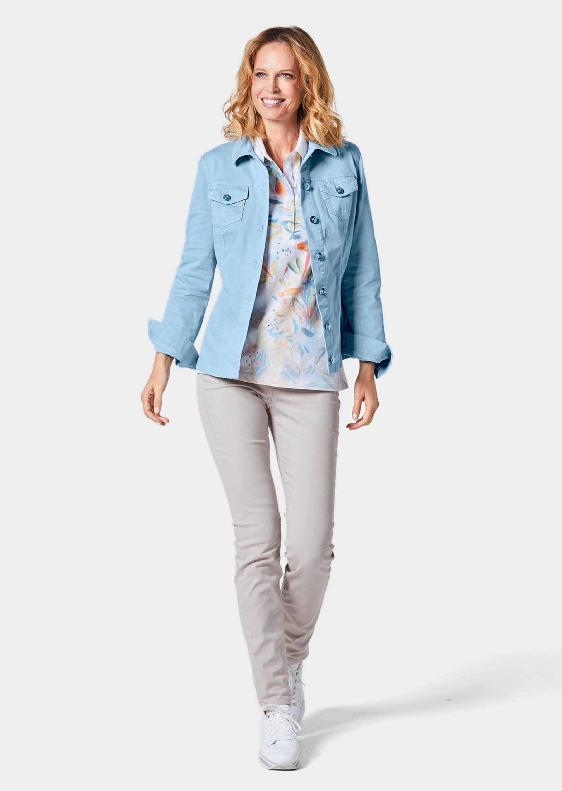 GOLDNER Outdoorjacke Zeitlose Jeansjacke mit tollen günstig online kaufen