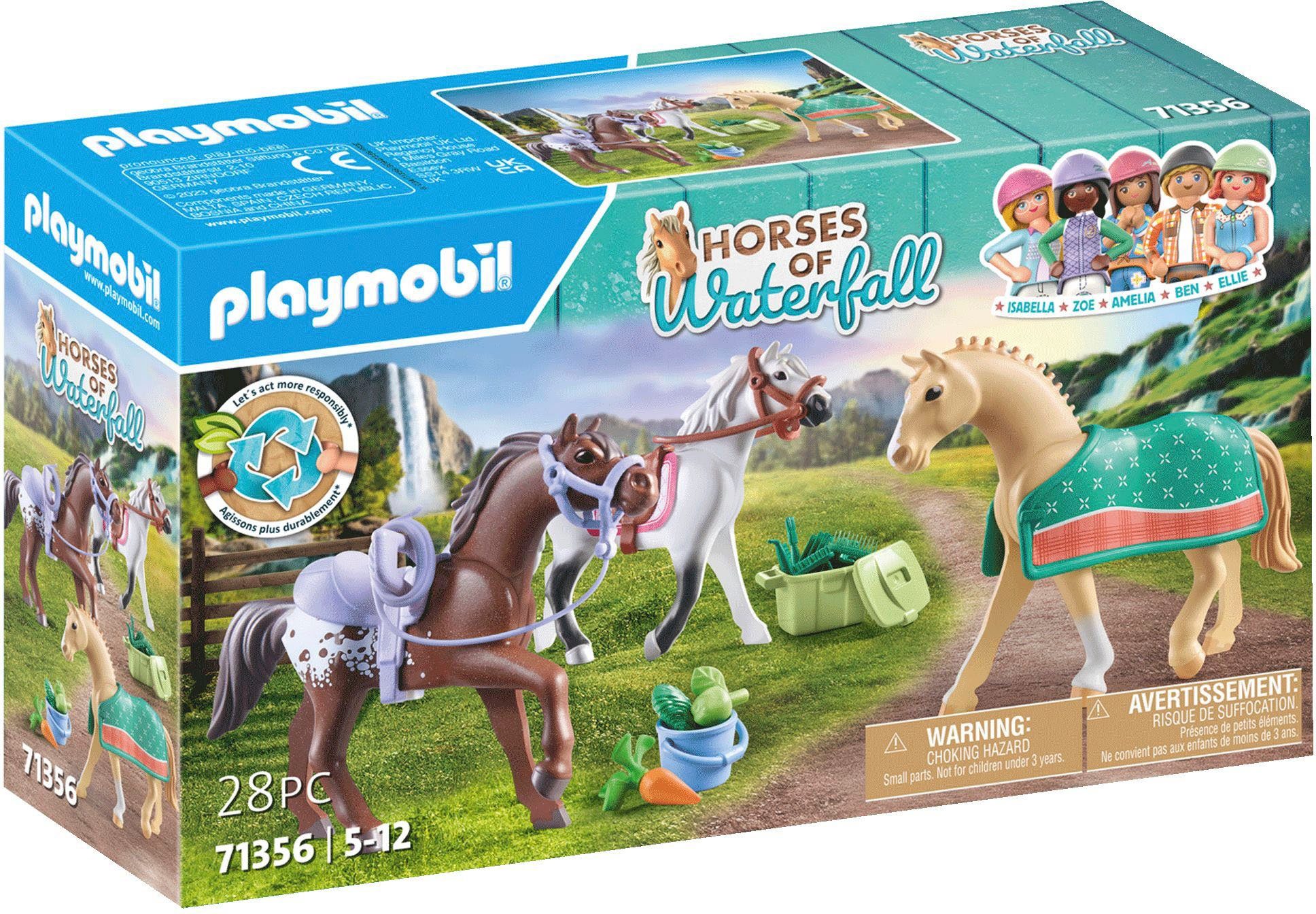 Playmobil® Morgan, Quarter Horse & Shagya Araber (71356), Horses of Waterfa günstig online kaufen