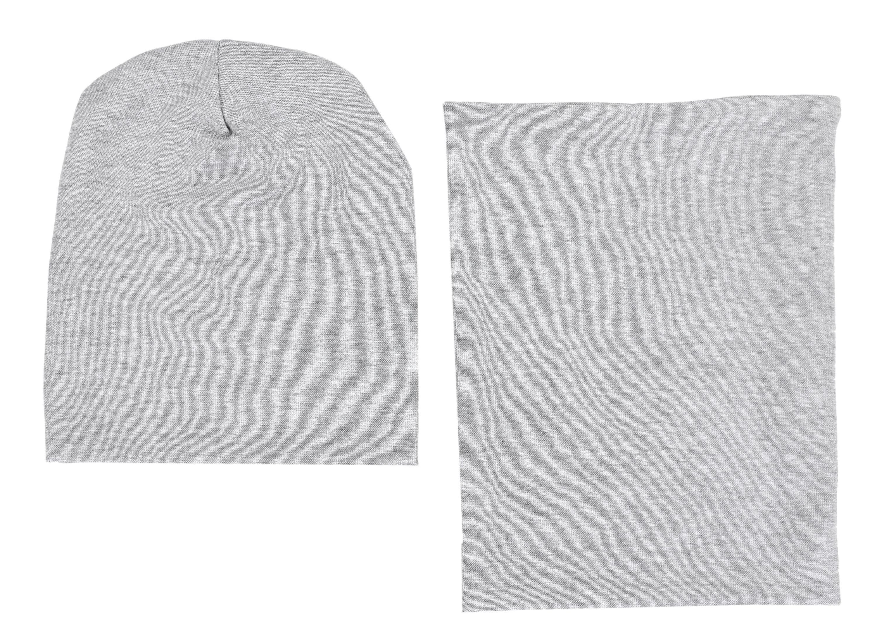 Alkato Beanie Alkato Unisex Beanie Mütze und Schal Set Uni günstig online kaufen