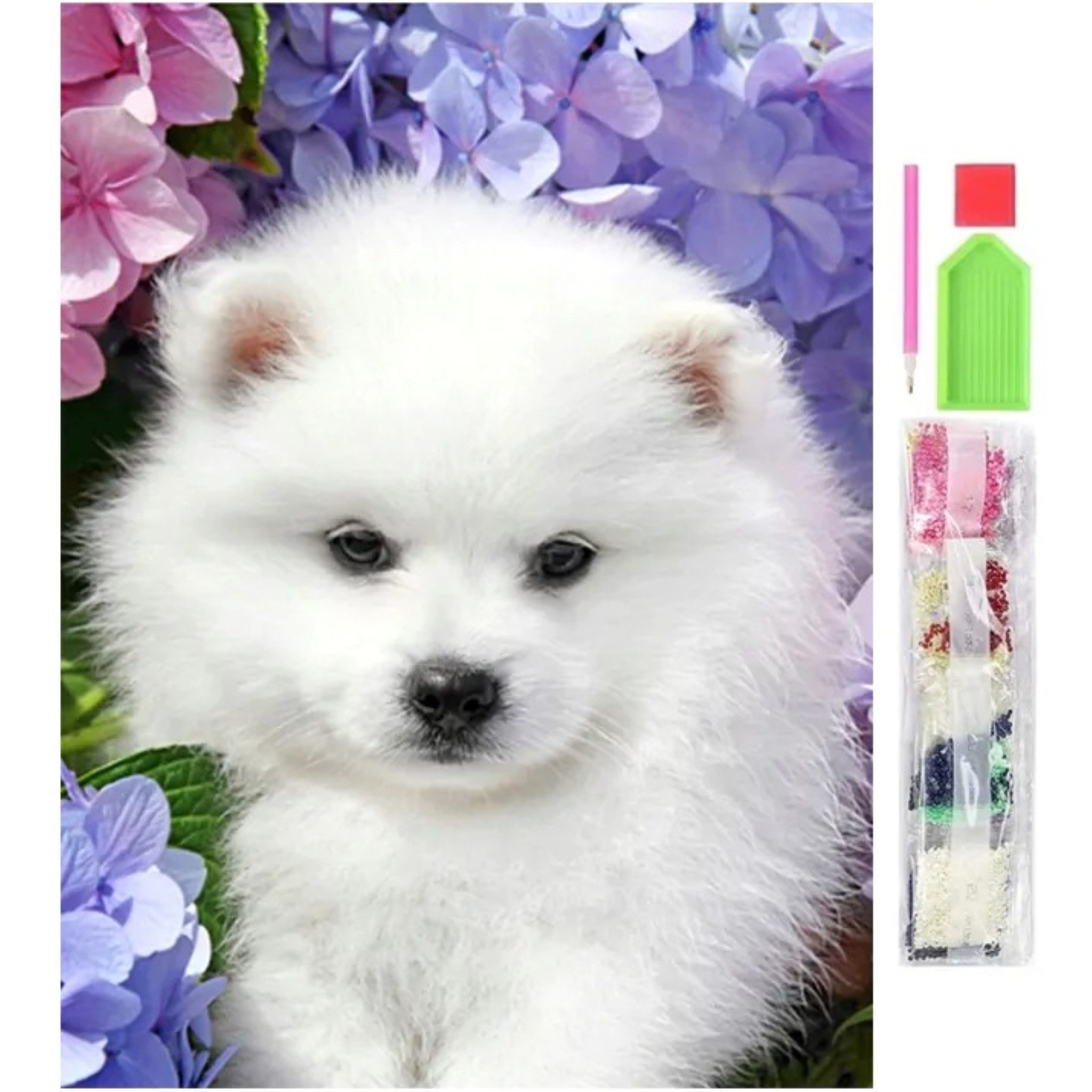 LA CUTE Malen nach Zahlen 5d Diamant Mosaik Stickerei 5D Hund 30x40cm. (Ent günstig online kaufen