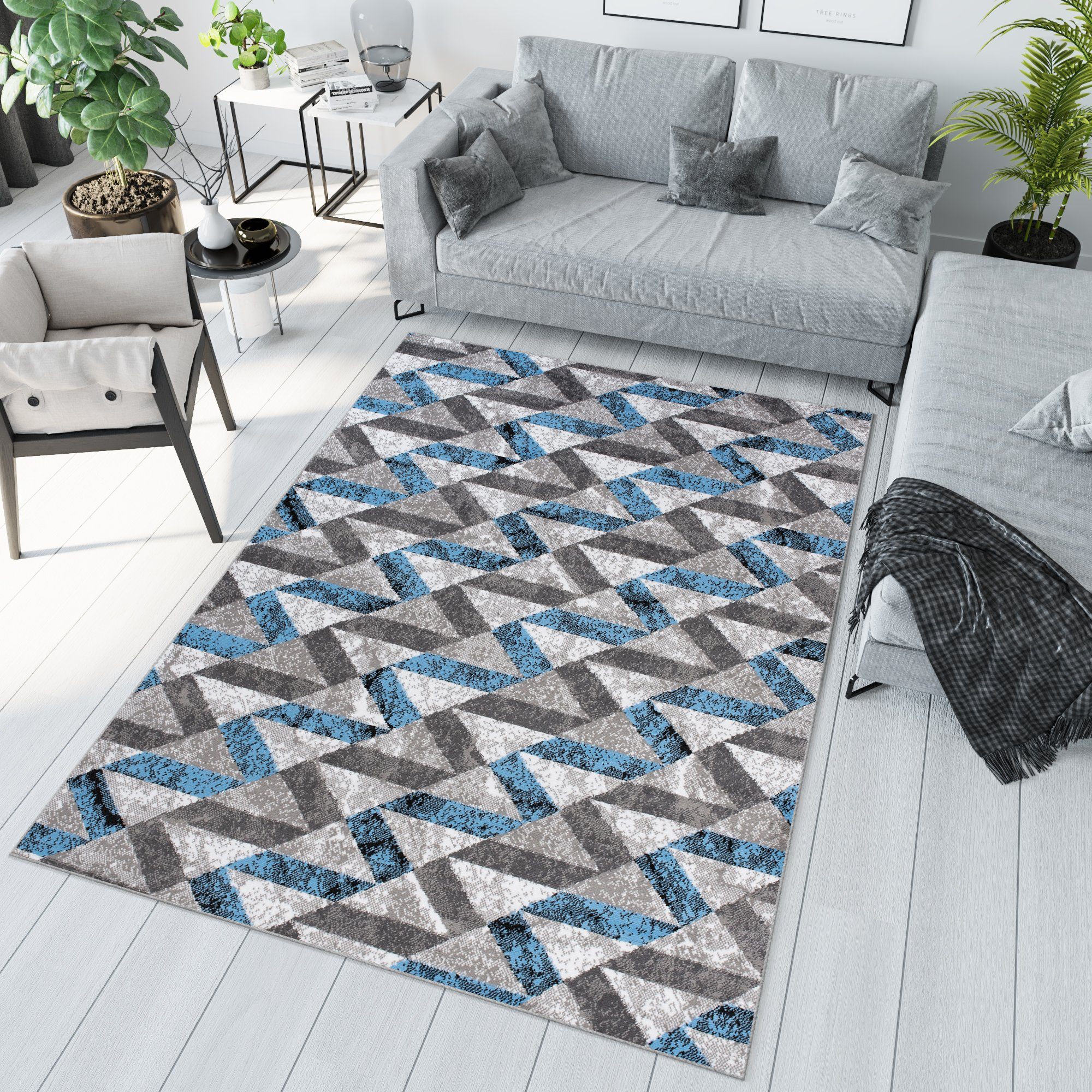 Tapiso Teppich MAYA, rechteckig, Höhe: 8 günstig online kaufen