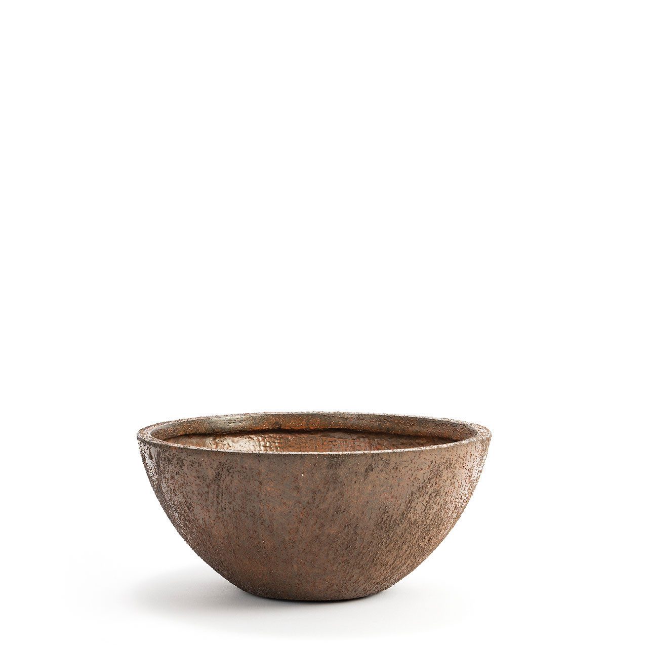 Pflanzwerk® Pflanzschale Pflanzkübel BOWL Frostbeständige Premium Blumenschale mit Lotus-Effekt, Fiberglas - Handgefertigt - Rund - Frostbeständig