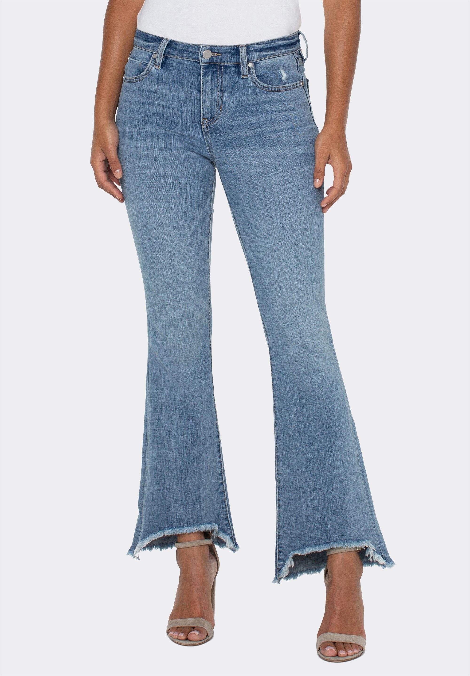 Liverpool Bootcut-Jeans Hannah Flare Stretchy und komfortabel