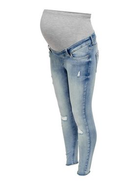 ONLY MATERNITY Skinny-fit-Jeans Onlblush (1-tlg) Weiteres Detail, Fransen