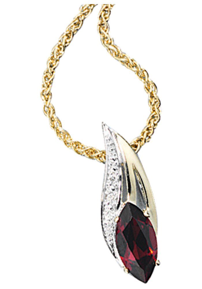 JOBO Kettenanhänger Anhänger mit Grana... JOBO Kettenanhänger Anhänger mit Grana...